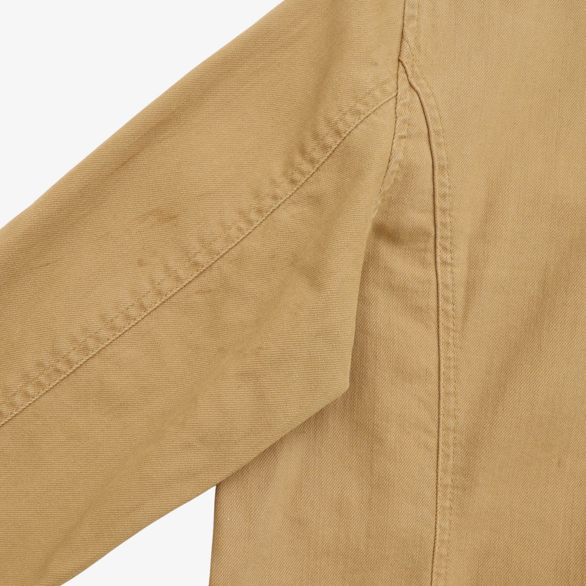 Cord Collar Twill Blazer