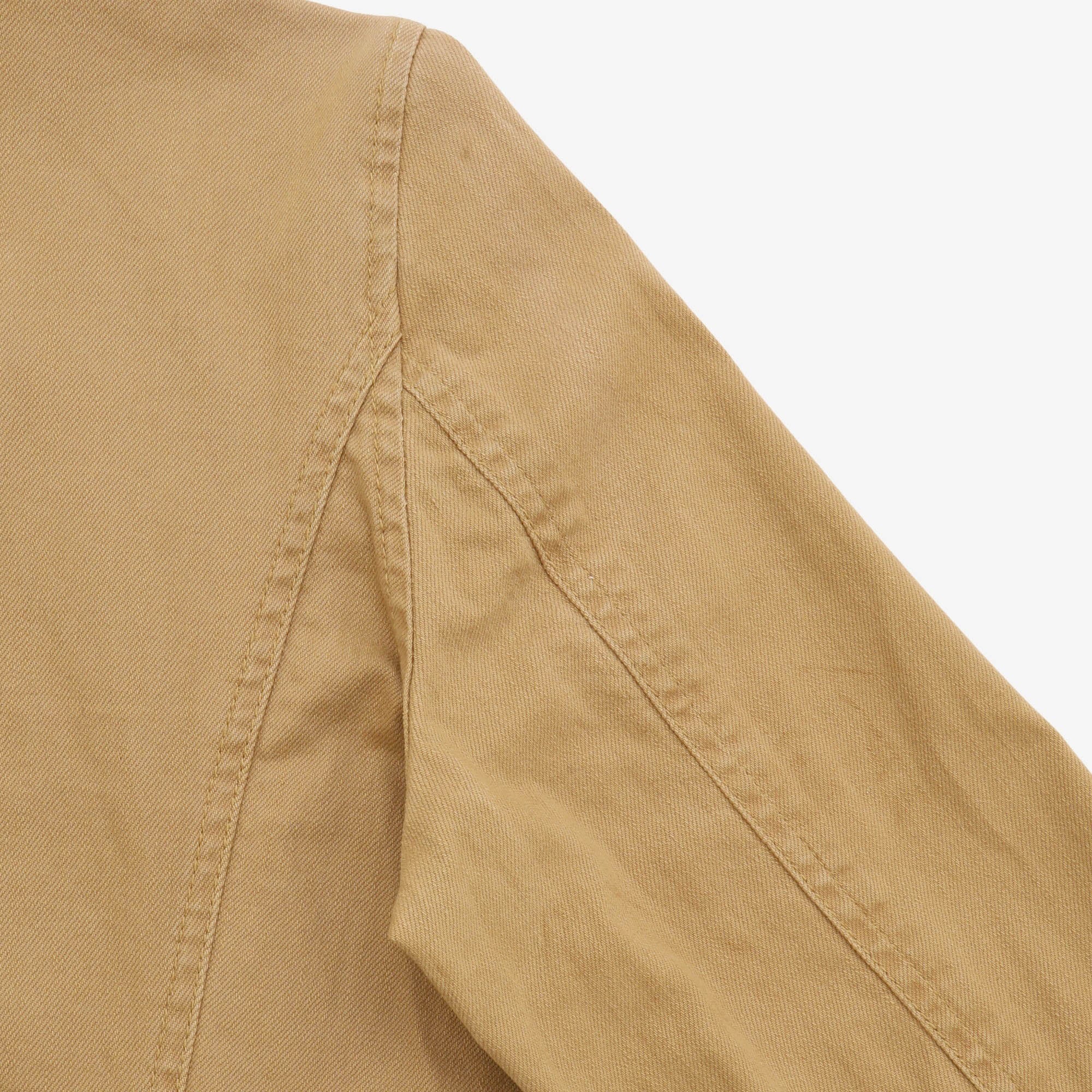 Cord Collar Twill Blazer