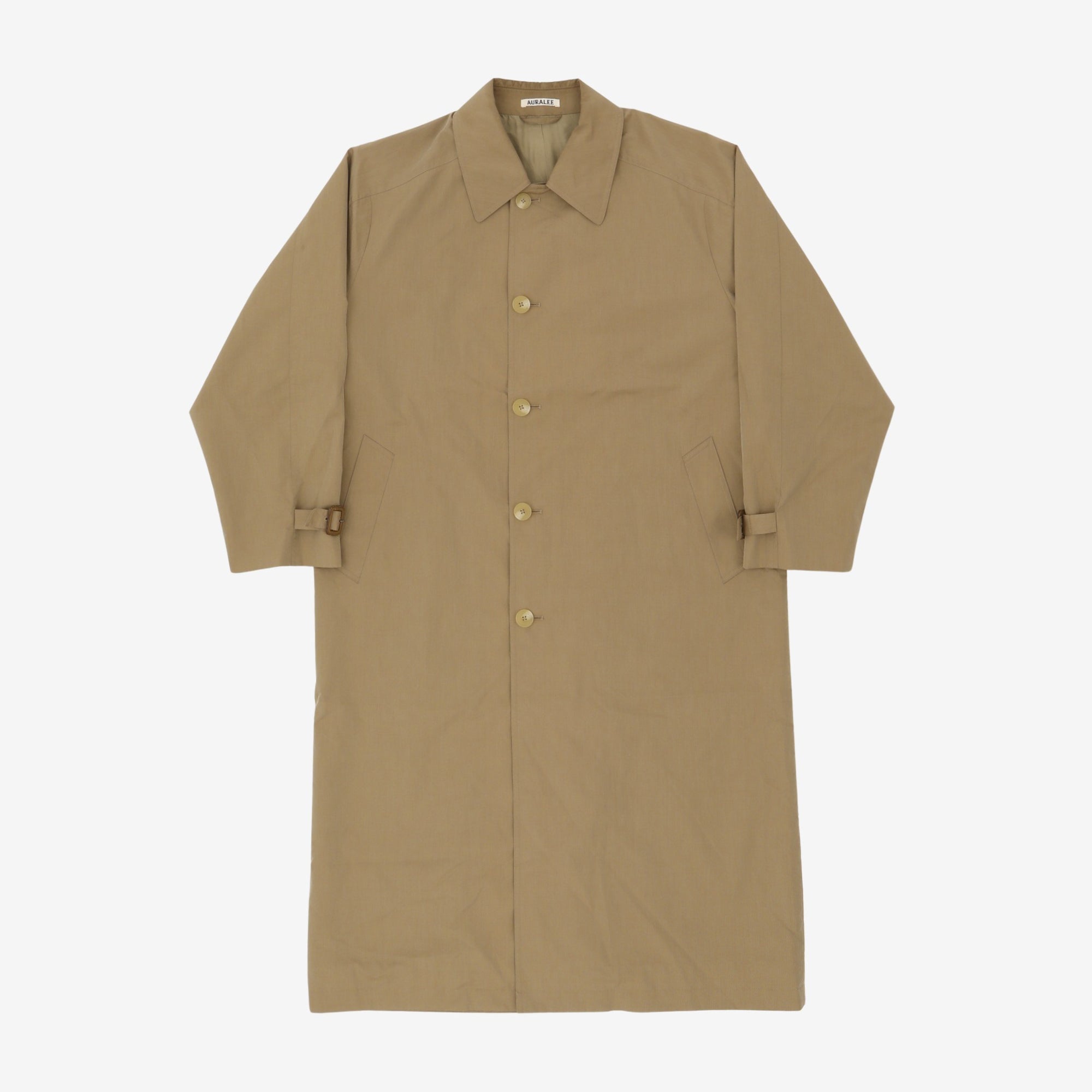 Auralee Finx Chambray Soutien Collar Coat – Marrkt