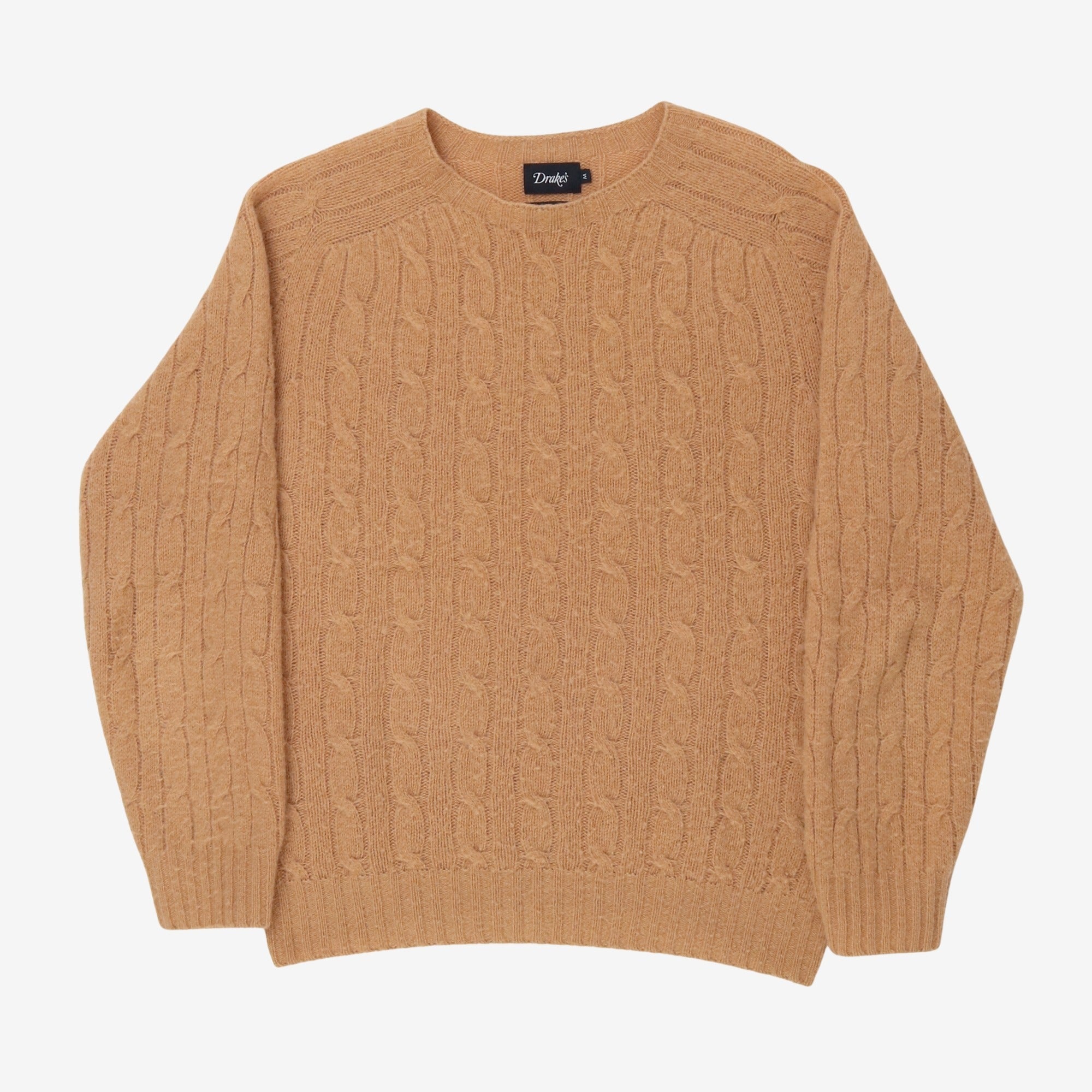 Cable Knit Crewneck Sweater