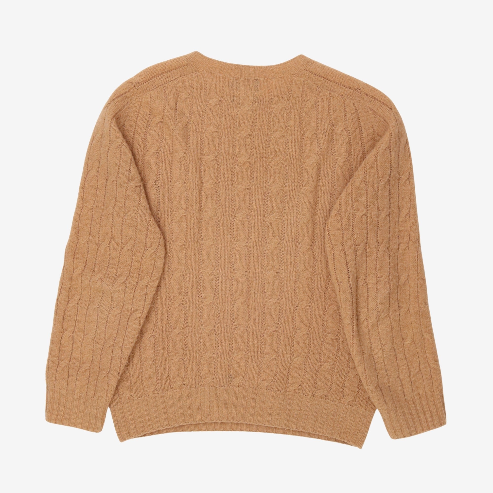 Cable Knit Crewneck Sweater