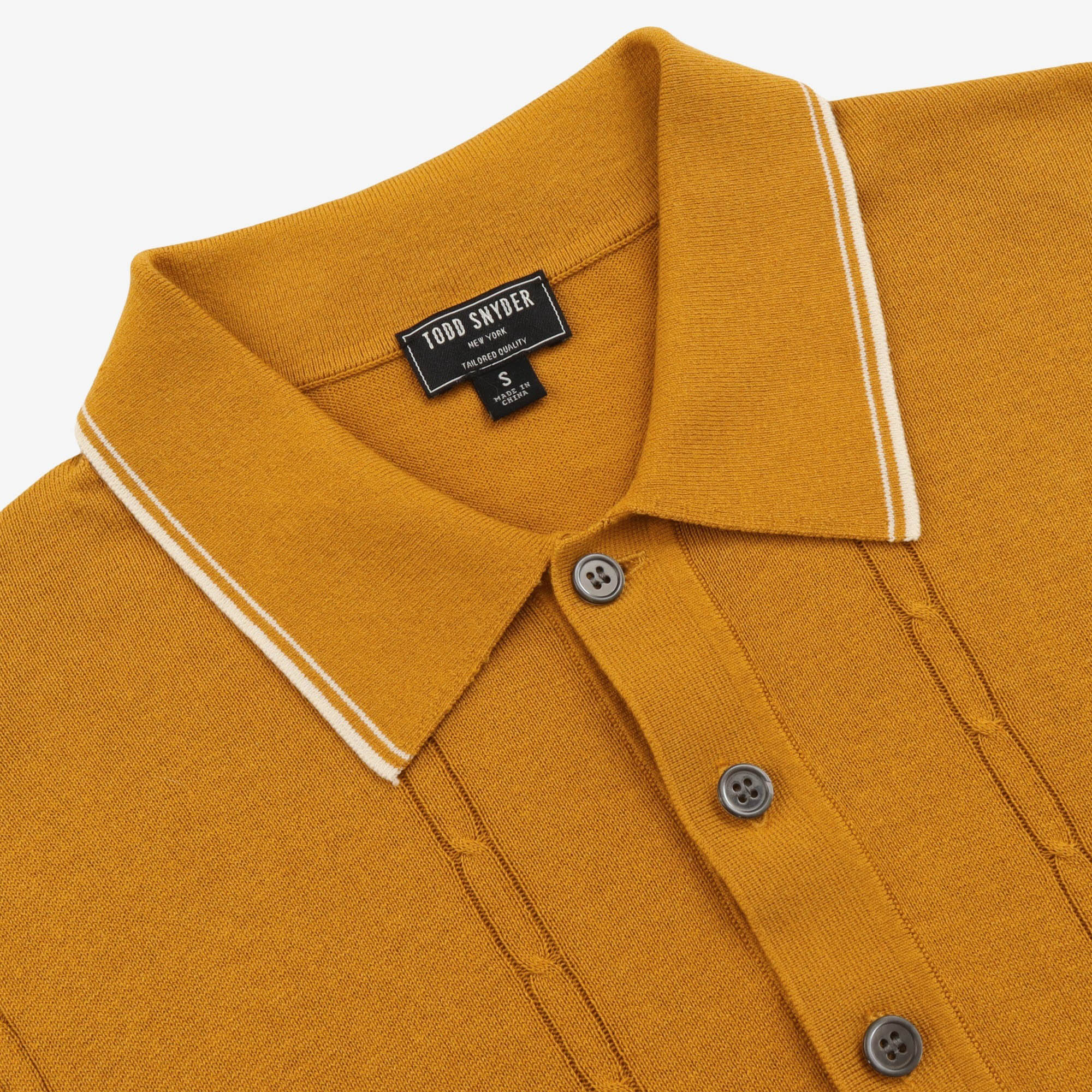 Silk Blend Polo Shirt