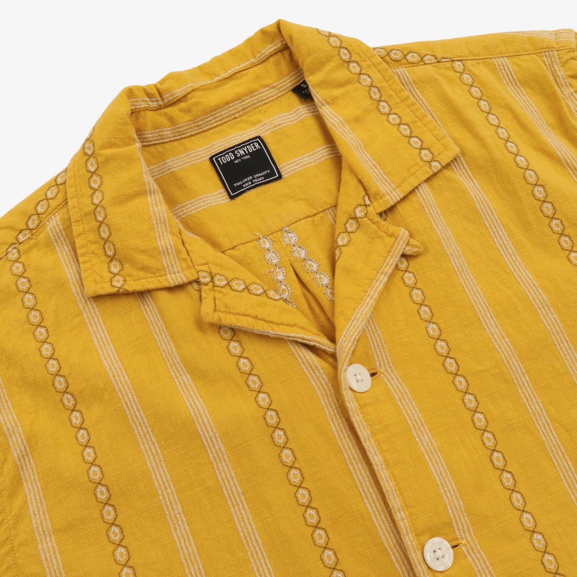 SS Stripe Camp Shirt