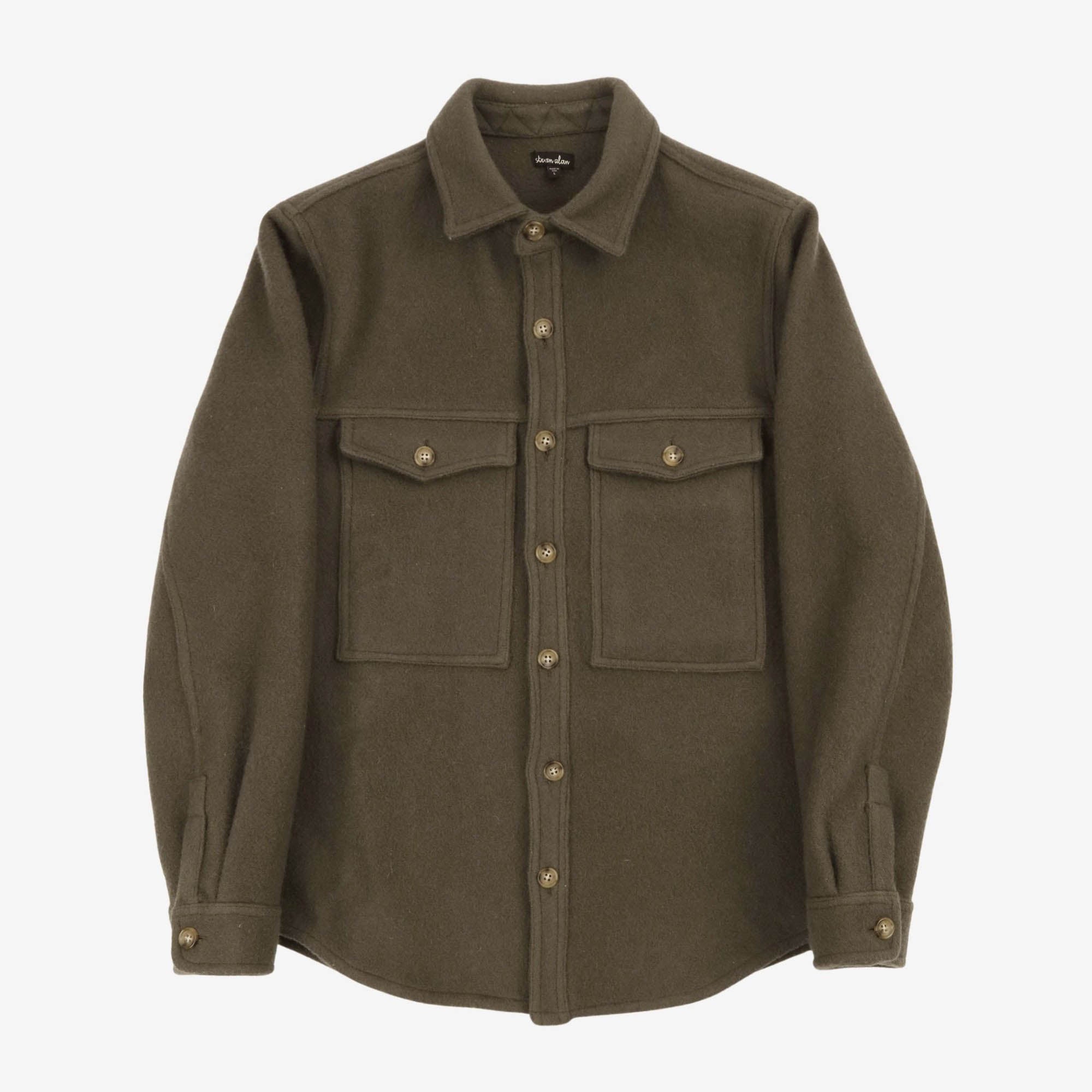 Double Pocket Shirt Jacket