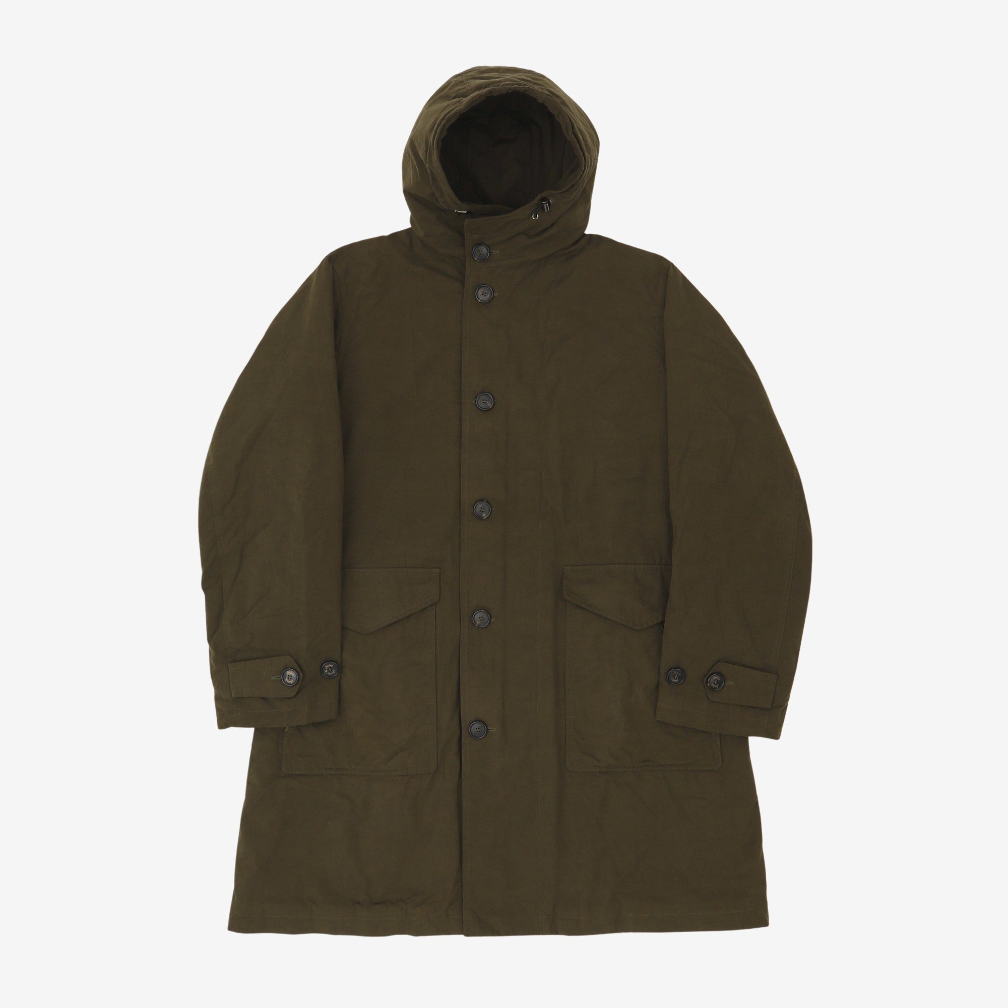 Fleece Lined Long Parka