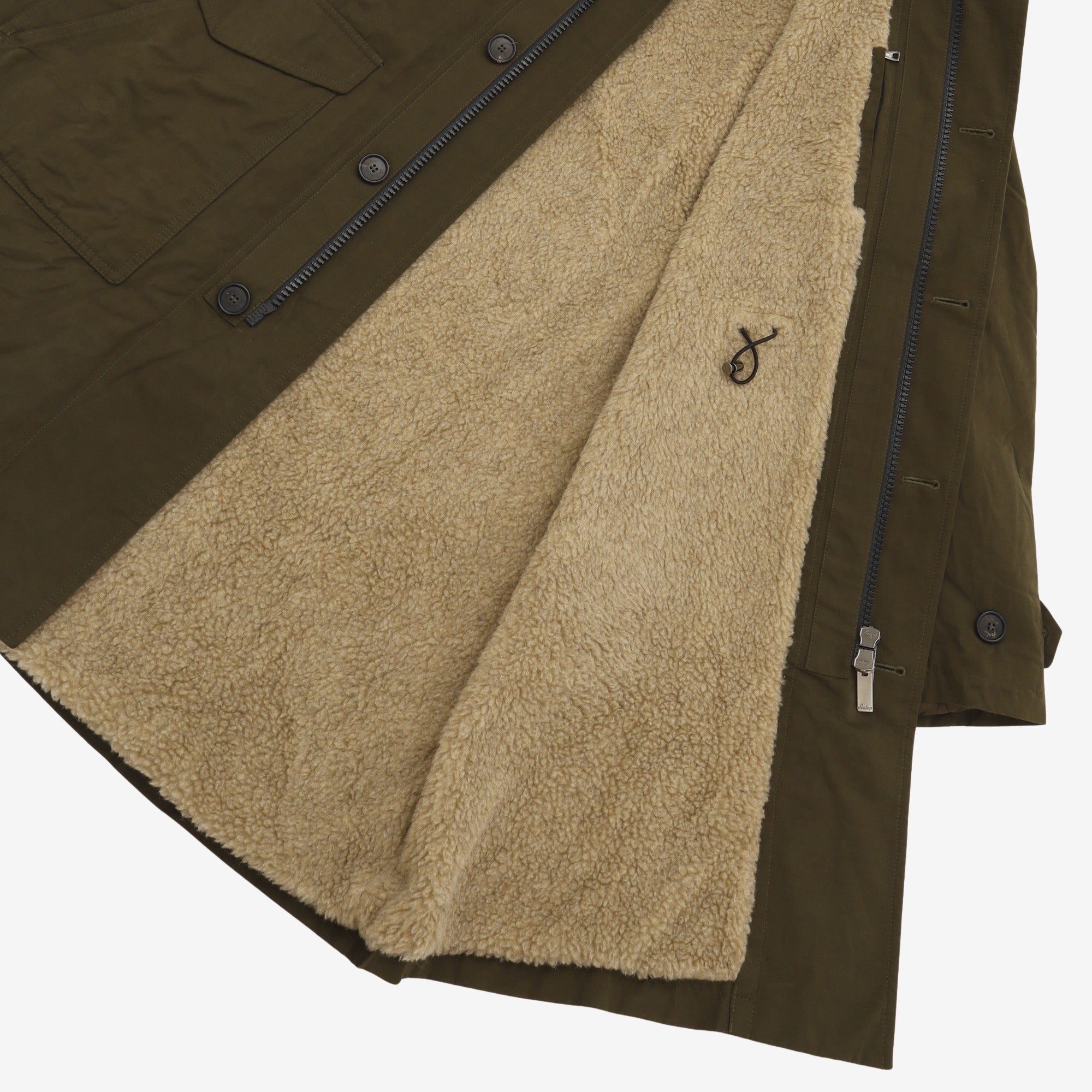 Fleece Lined Long Parka