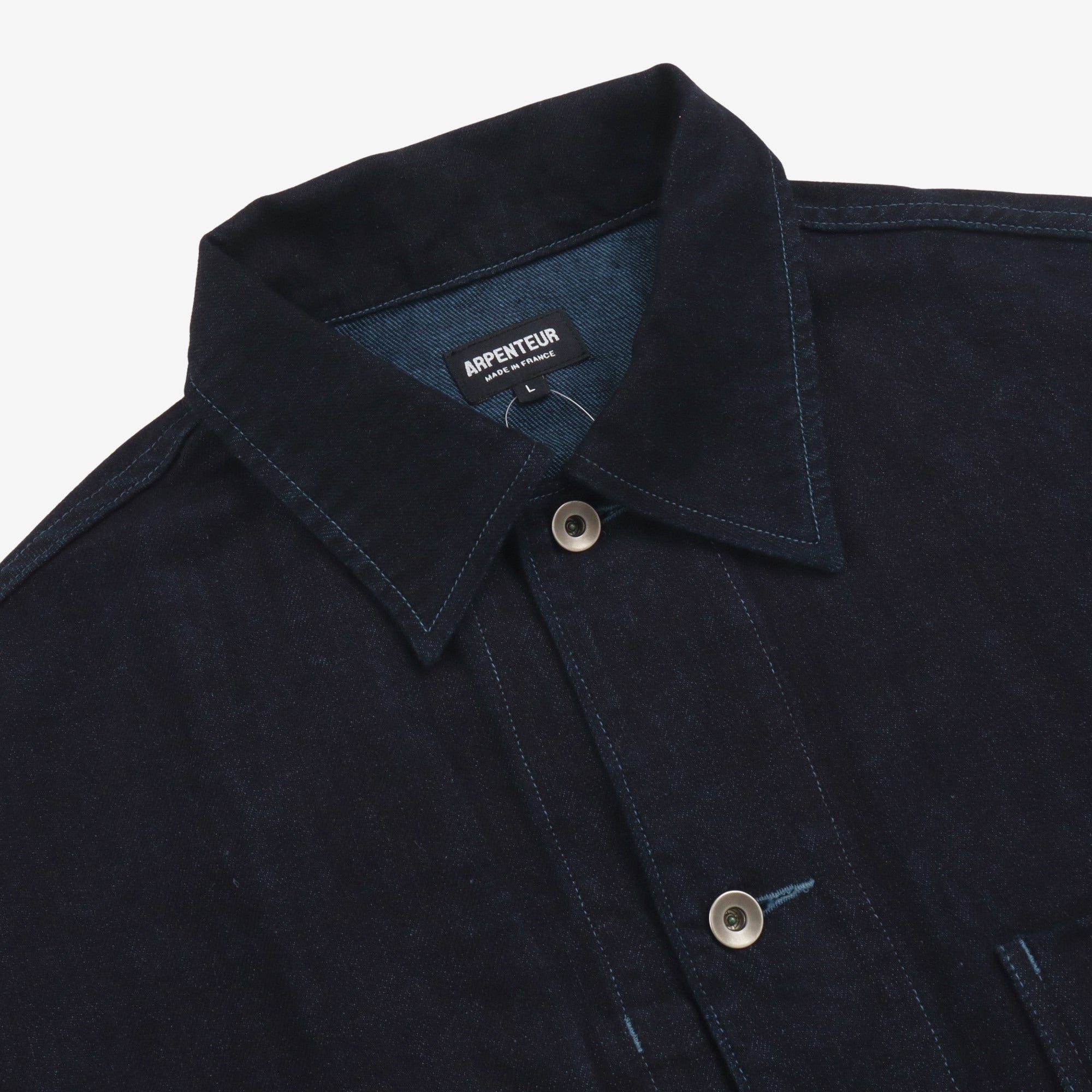 Overdyed Linen Blend Jacket