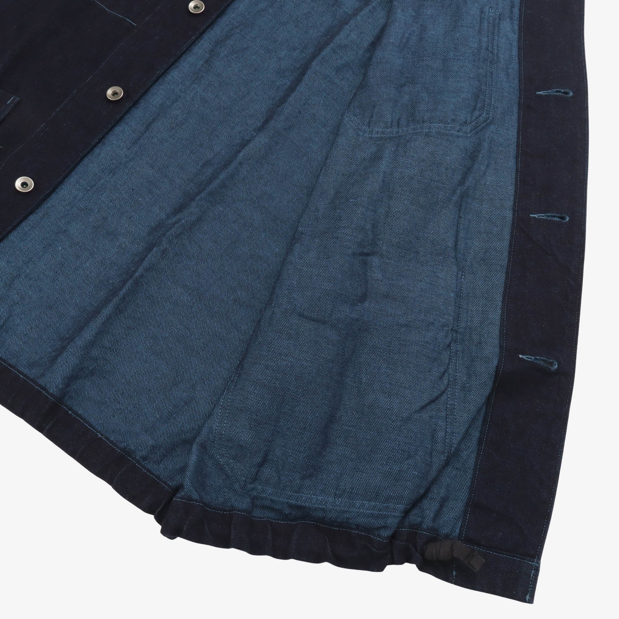 Overdyed Linen Blend Jacket