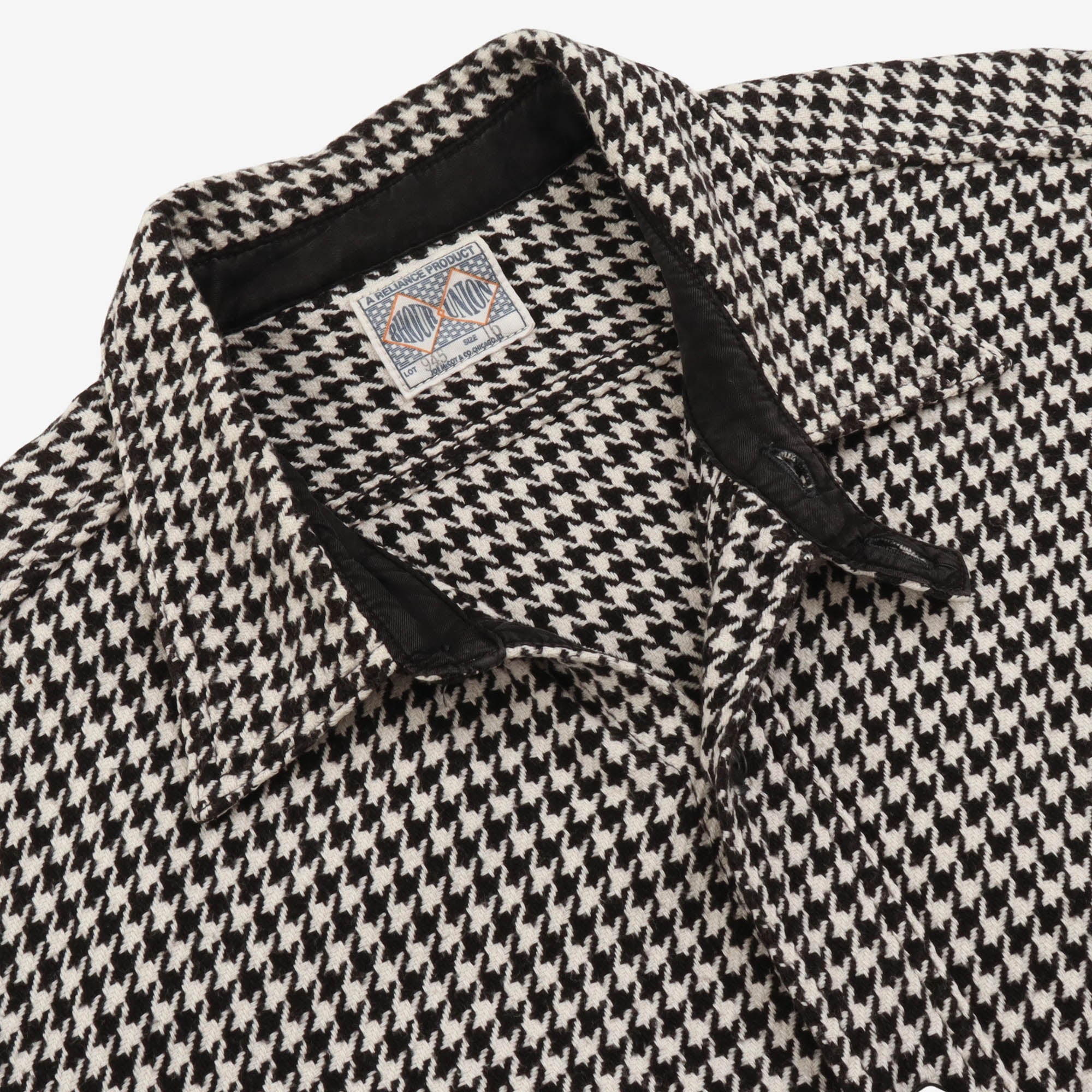 8HU Houndstooth Flannel Shirt