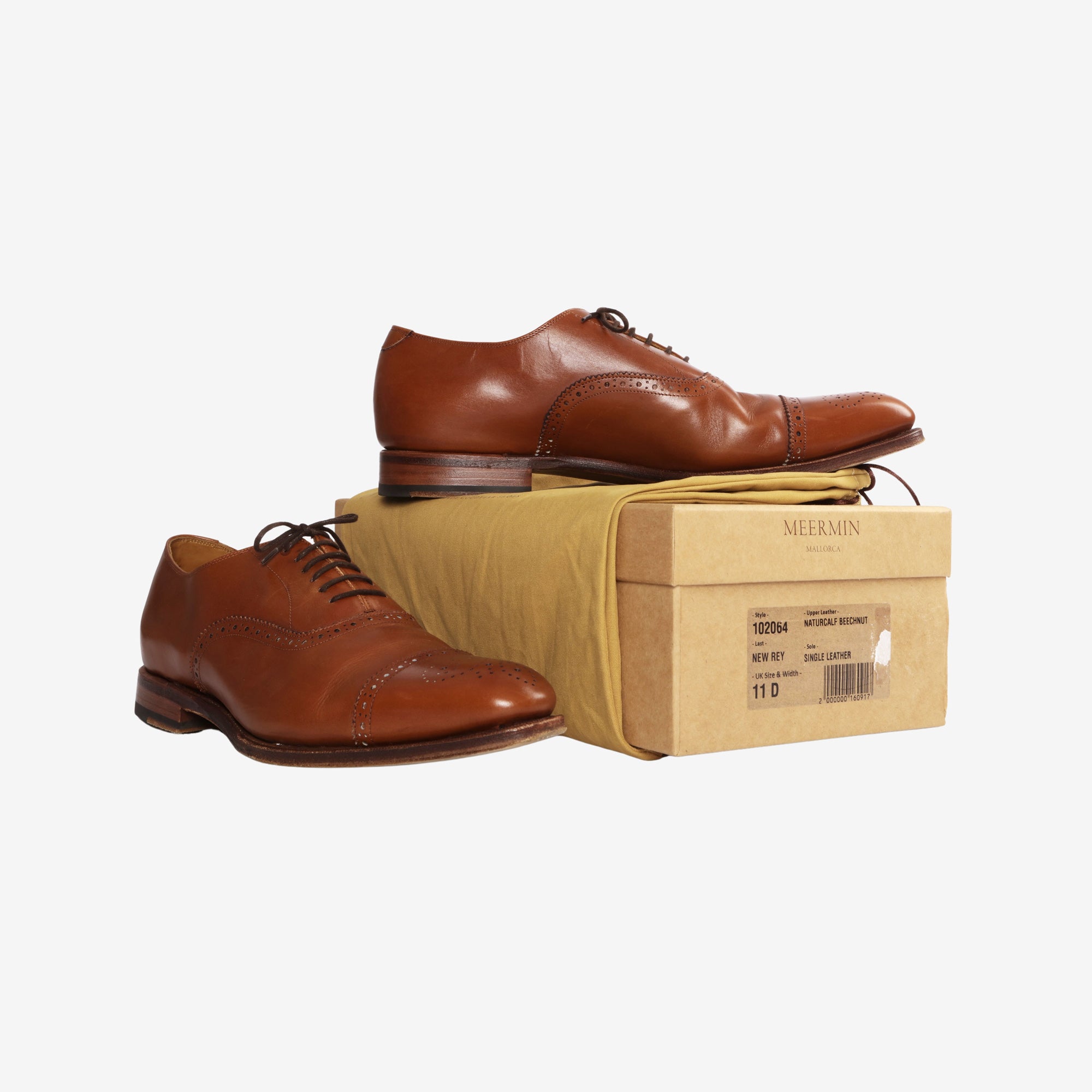102064 Brogue Leather Shoes