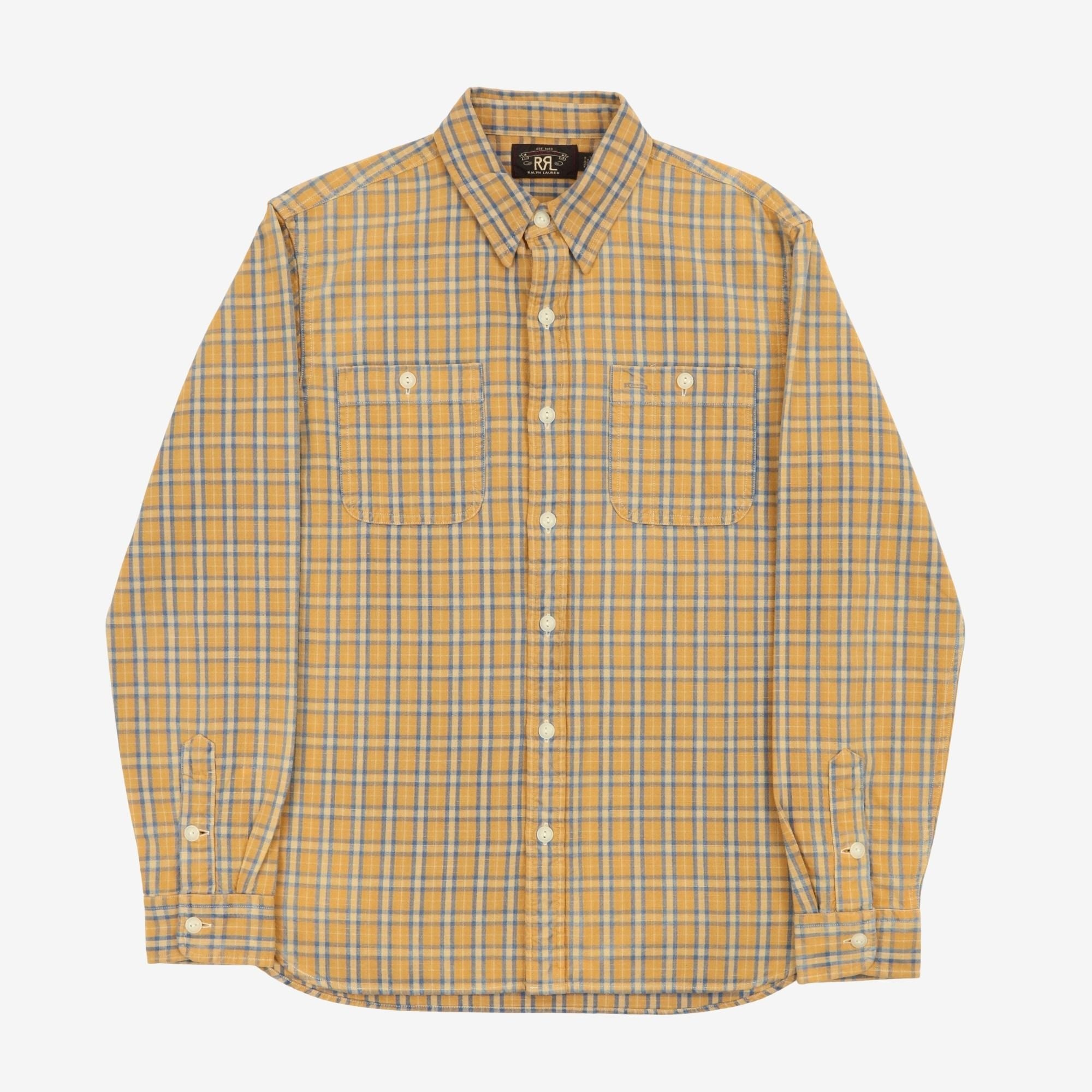 Plaid Check Work Shirt