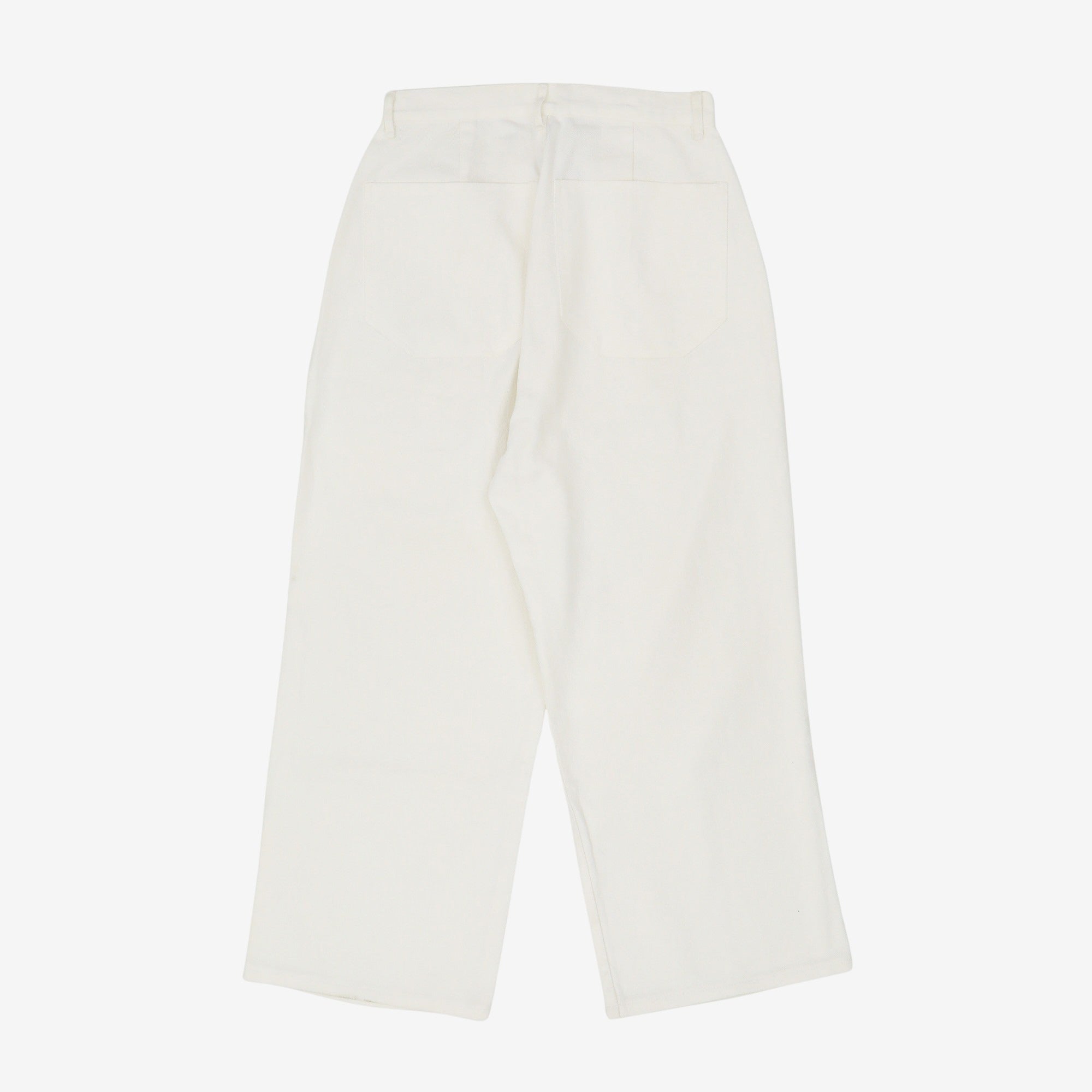 Pleated Wide Leg Denim (30W X 25L)