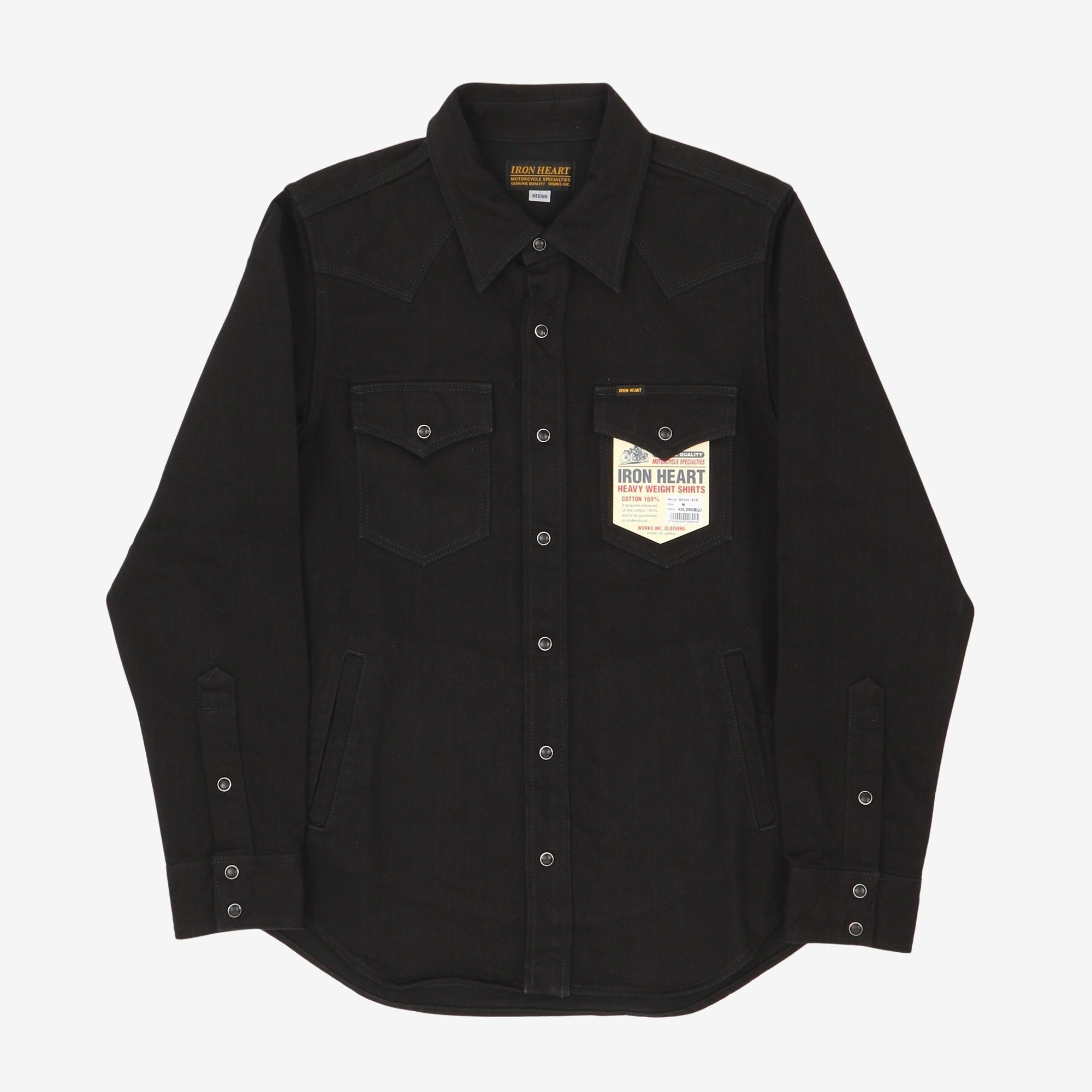 14oz Herringbone CPO Western Shirt