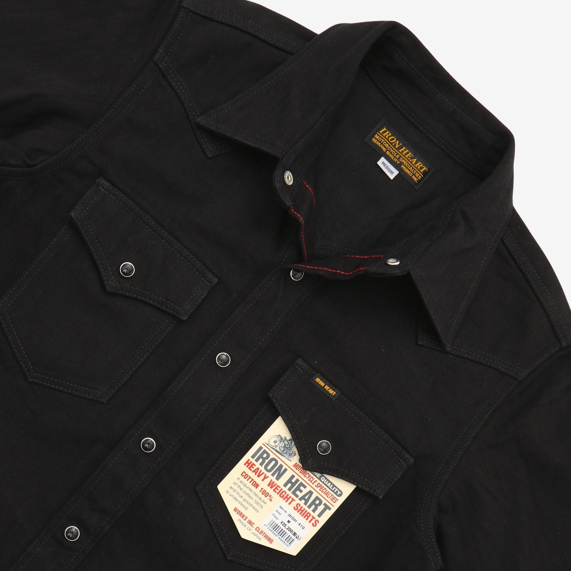 14oz Herringbone CPO Western Shirt