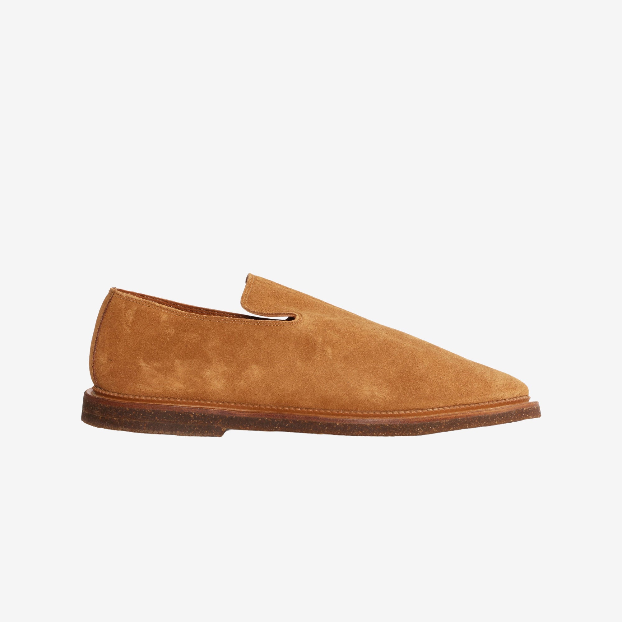 Suede Slipper Loafers