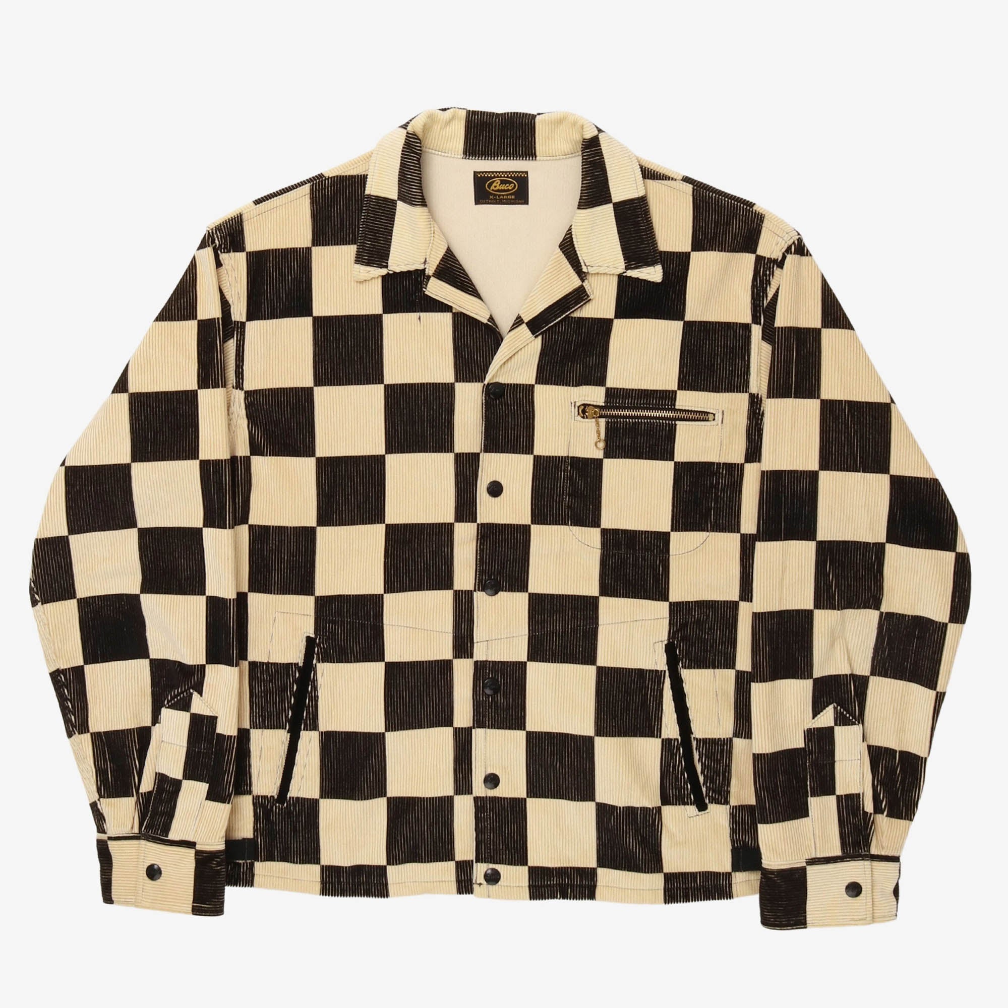 Buco Checkered Corduroy Jacket