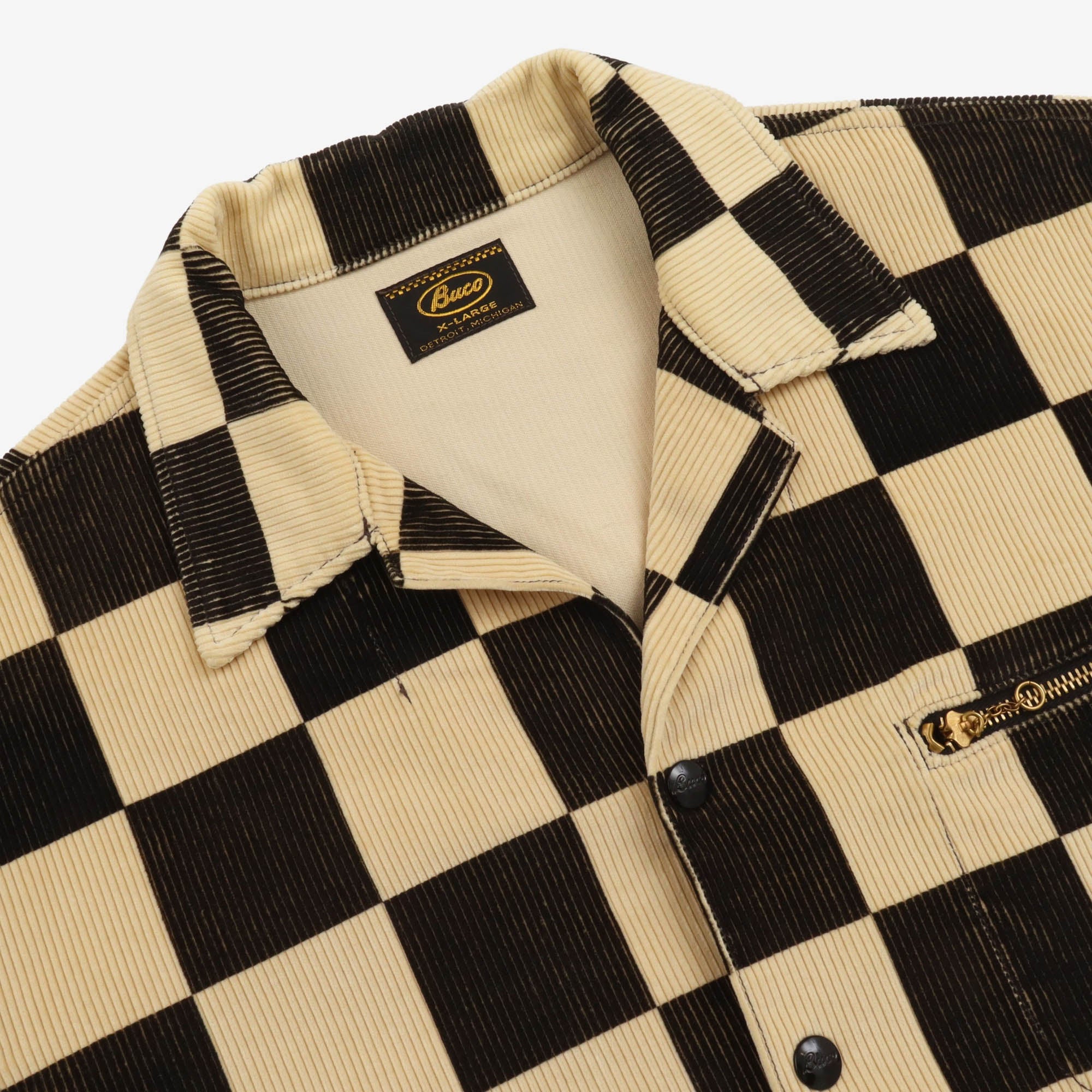 Buco Checkered Corduroy Jacket