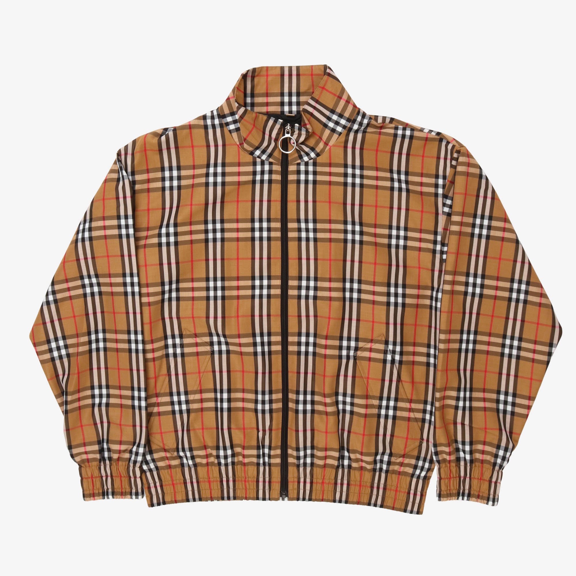 Checked Harrington Jacket