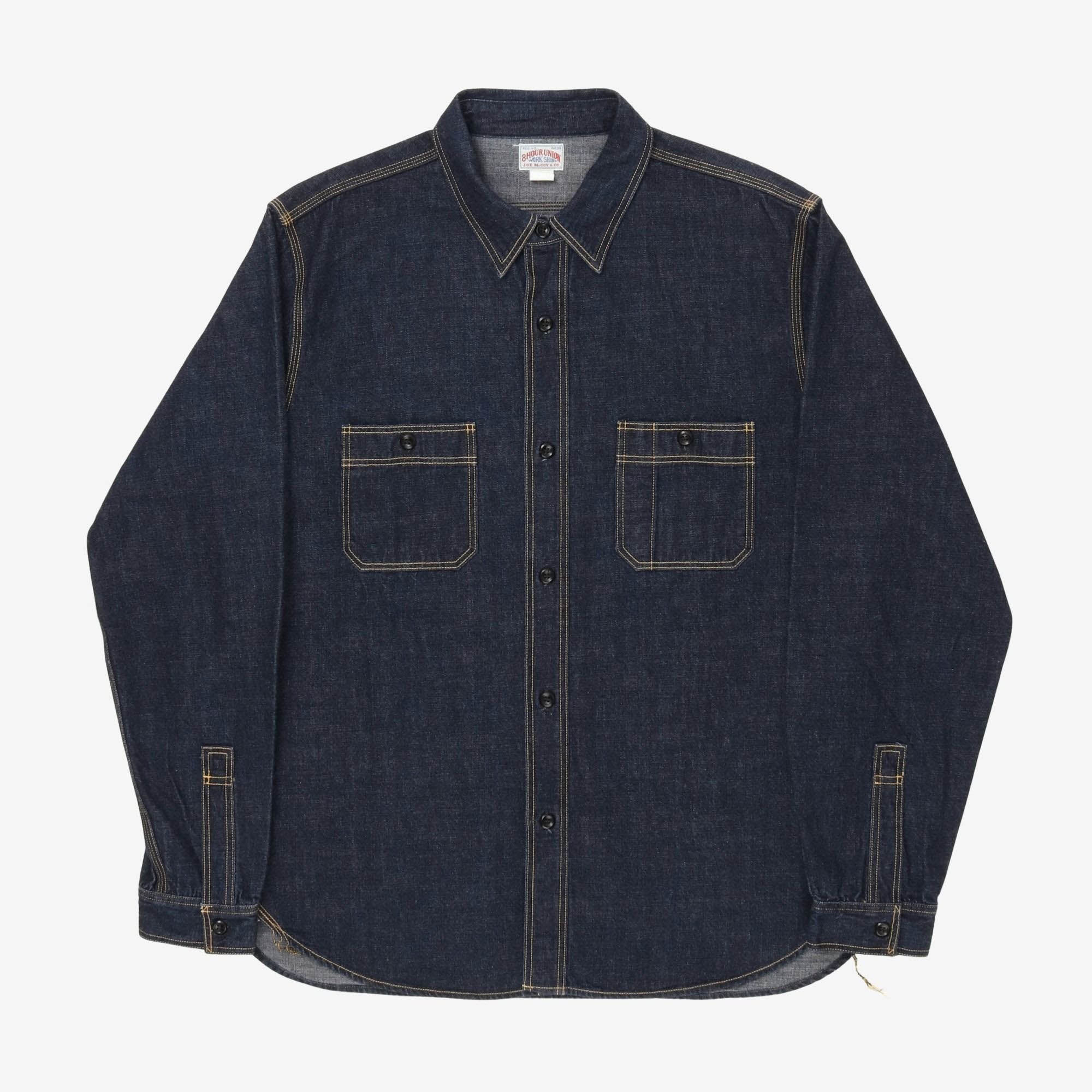 8HU Selvedge Serviceman Shirt
