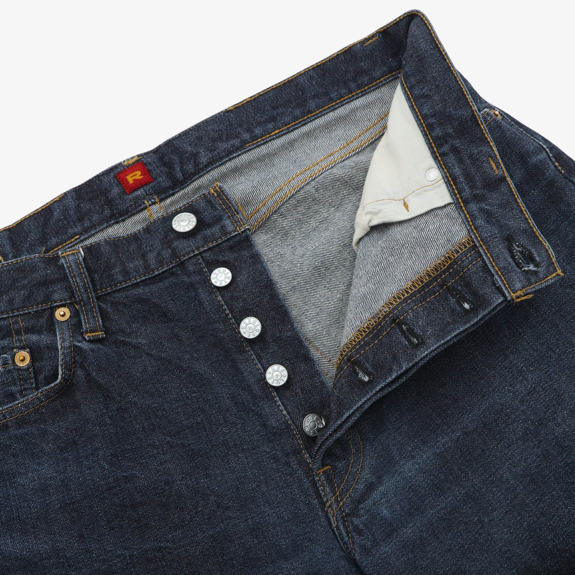 710 Slim Straight Selvedge Denim (34W X 31L)