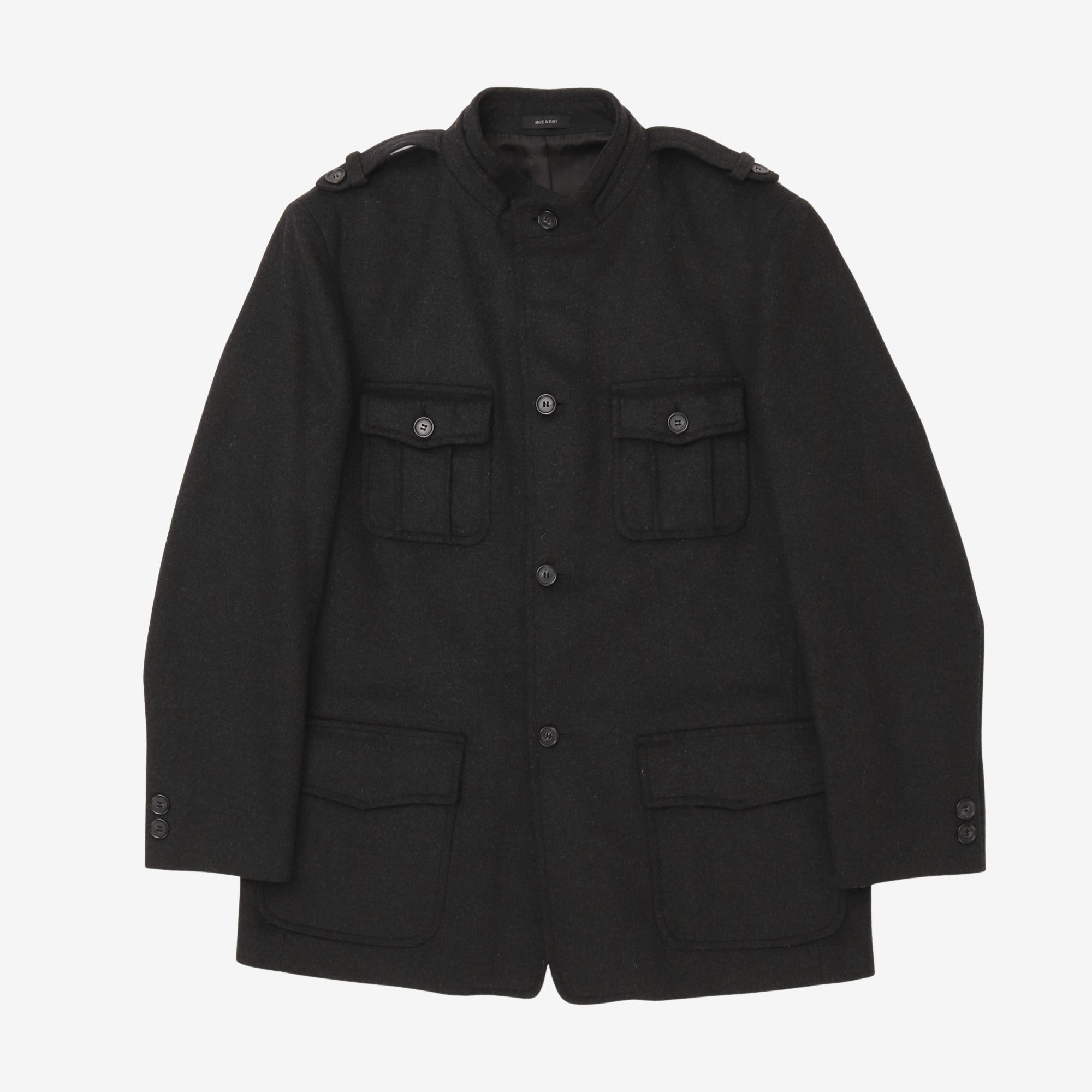 Heavyweight Wool Field Jacket