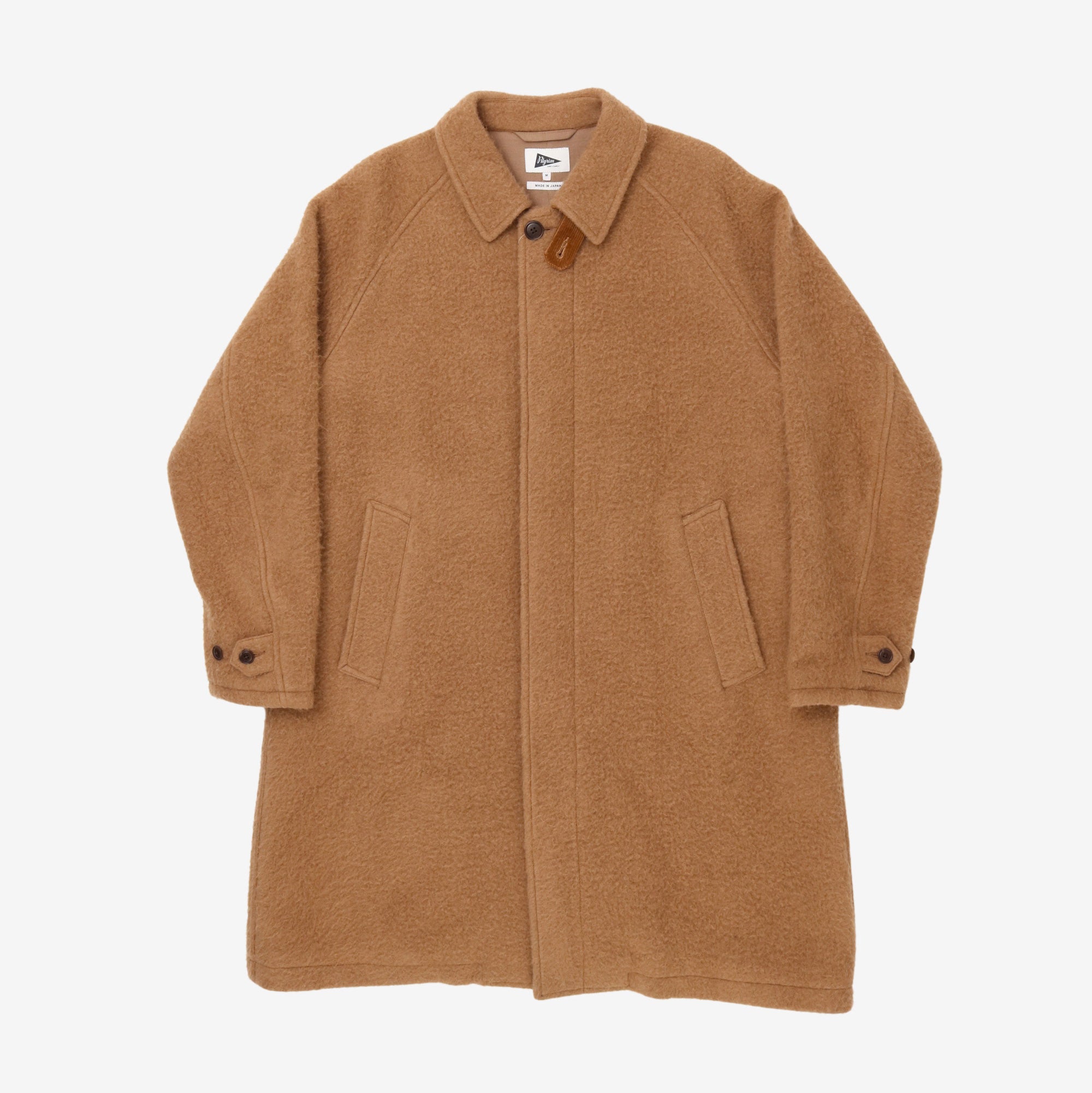 Wool Camel Overcoat
