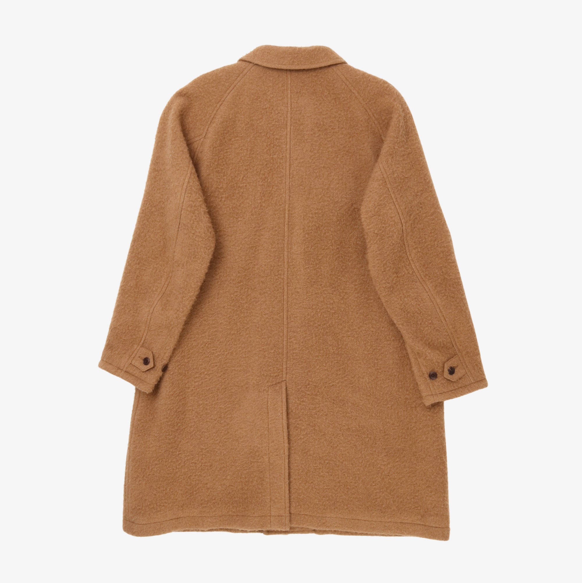Wool Camel Overcoat