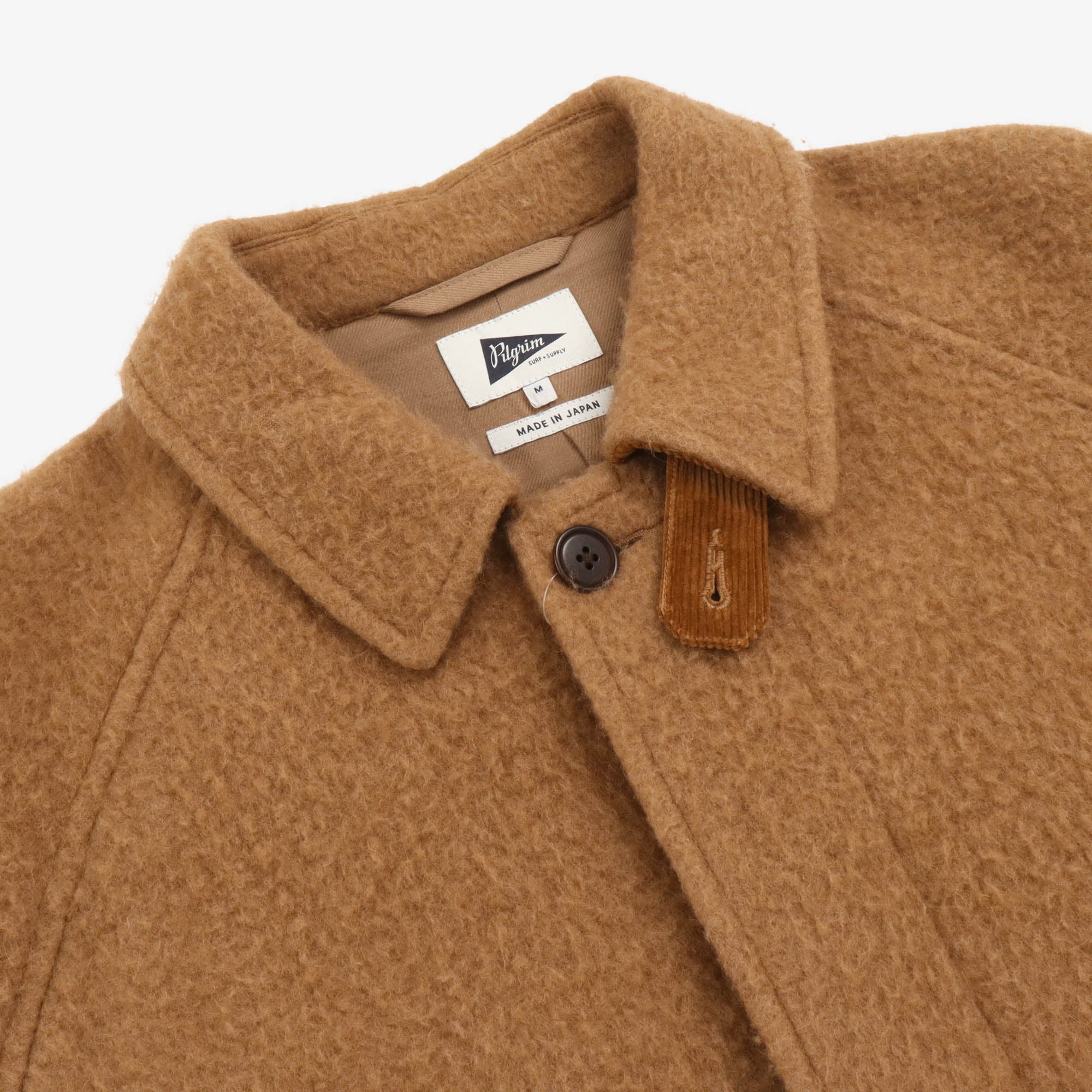 Wool Camel Overcoat