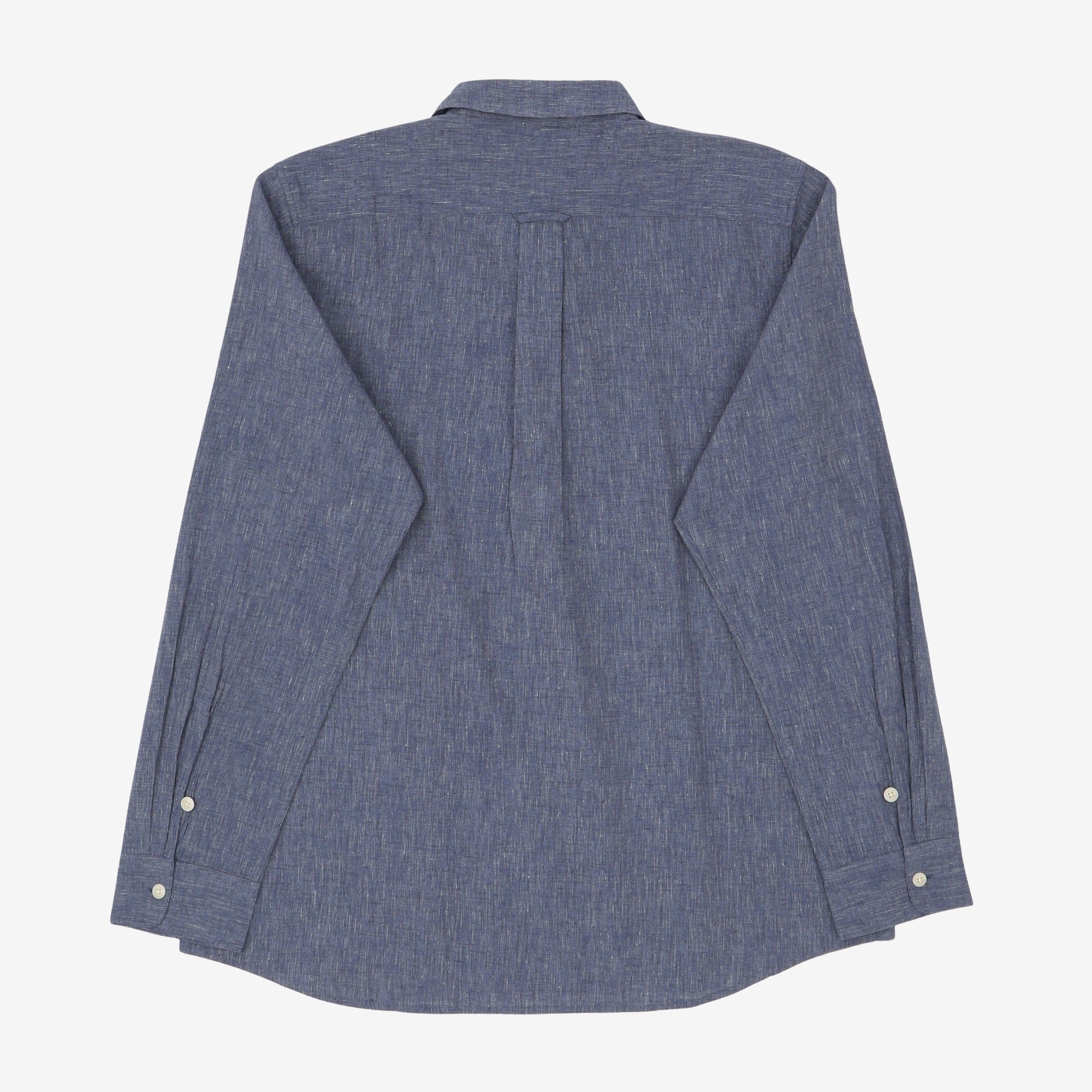 Linen Blend Chambray Shirt