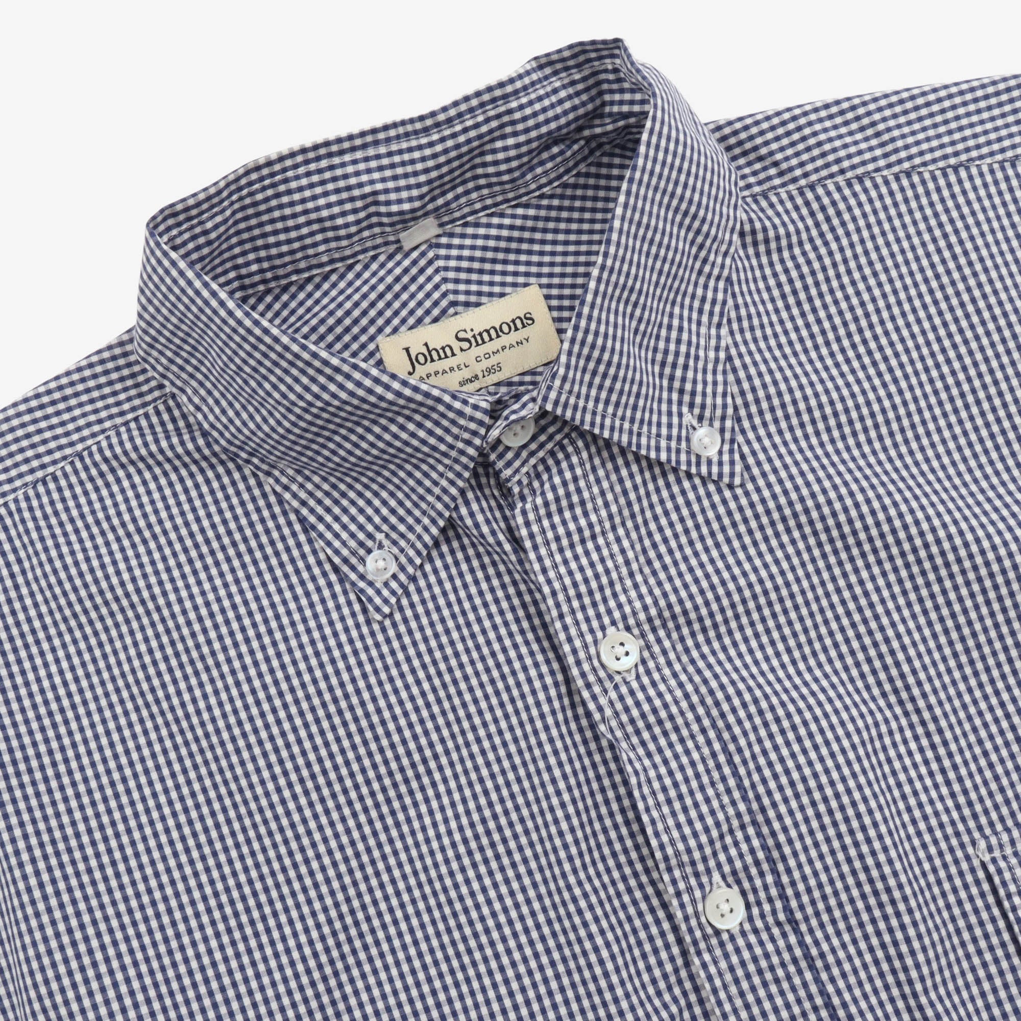 SS Gingham Popover Shirt