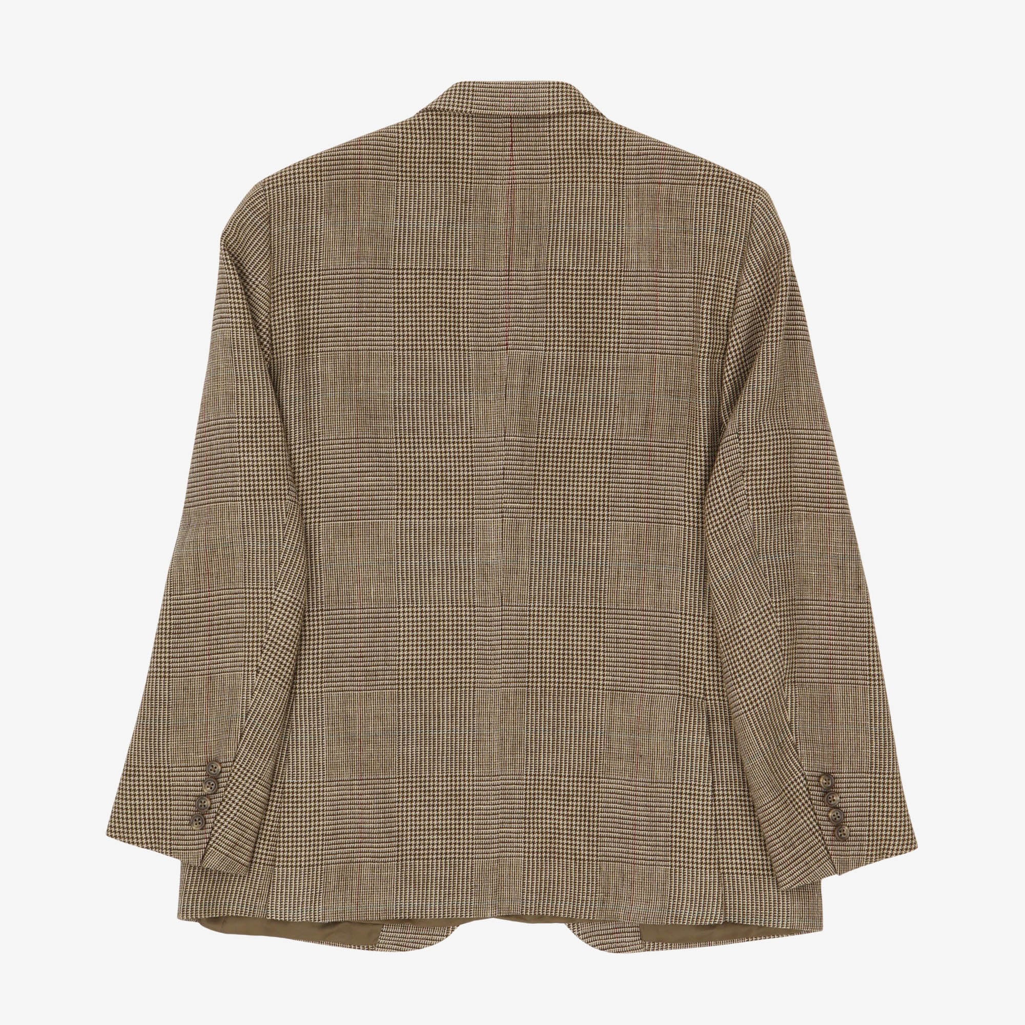 Glen Plaid Silk Blend Suit