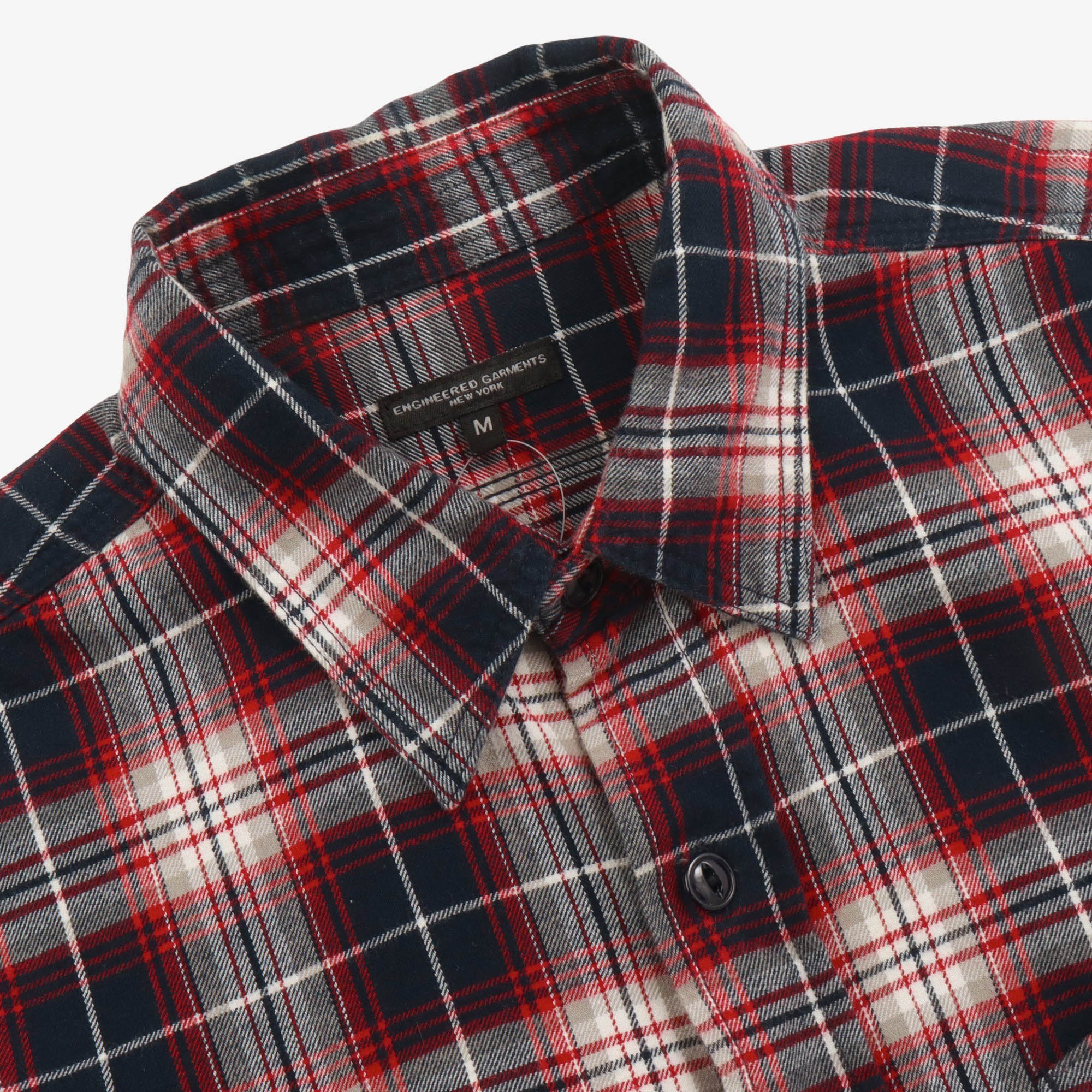 Plaid Flannel Work Shirt