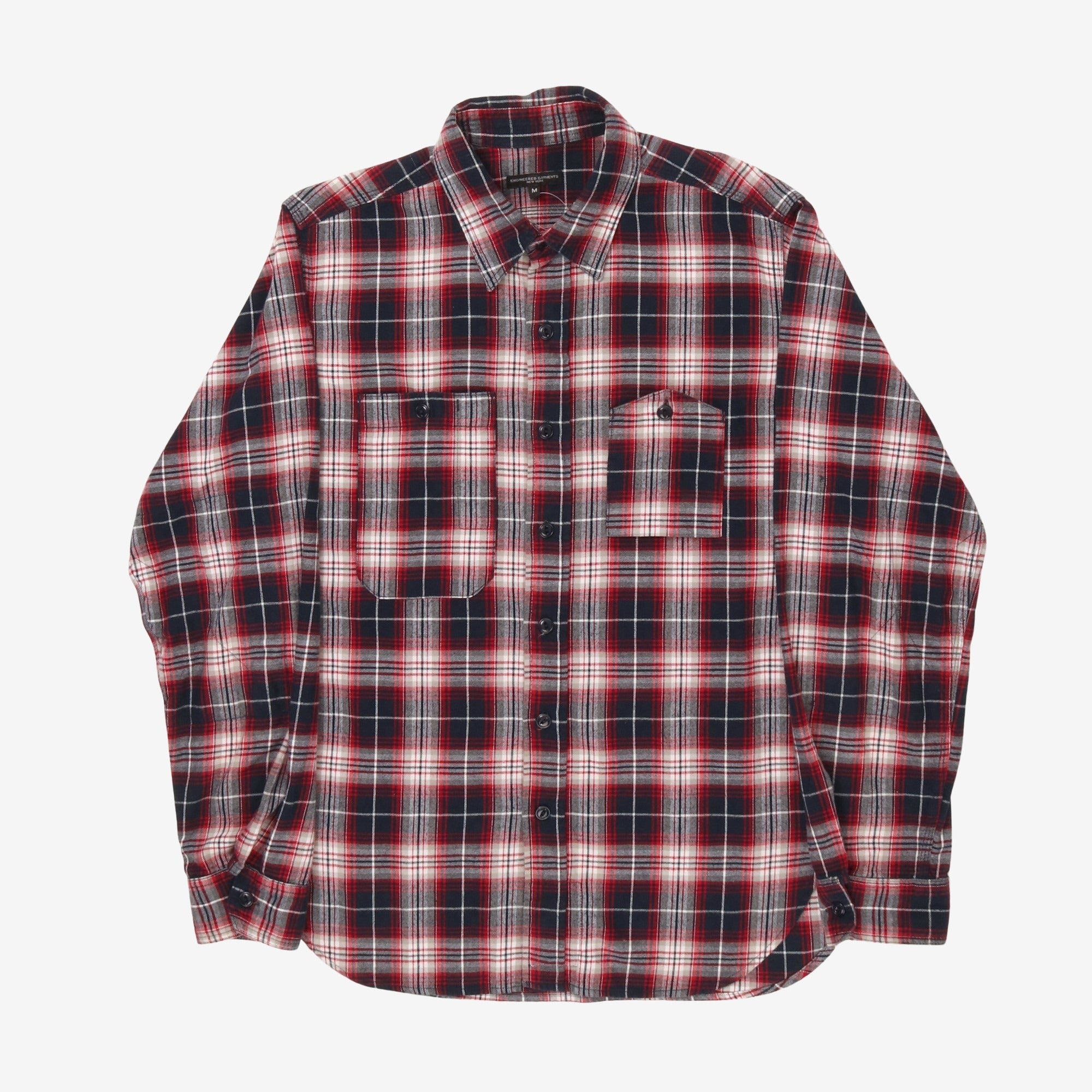 Plaid Flannel Work Shirt