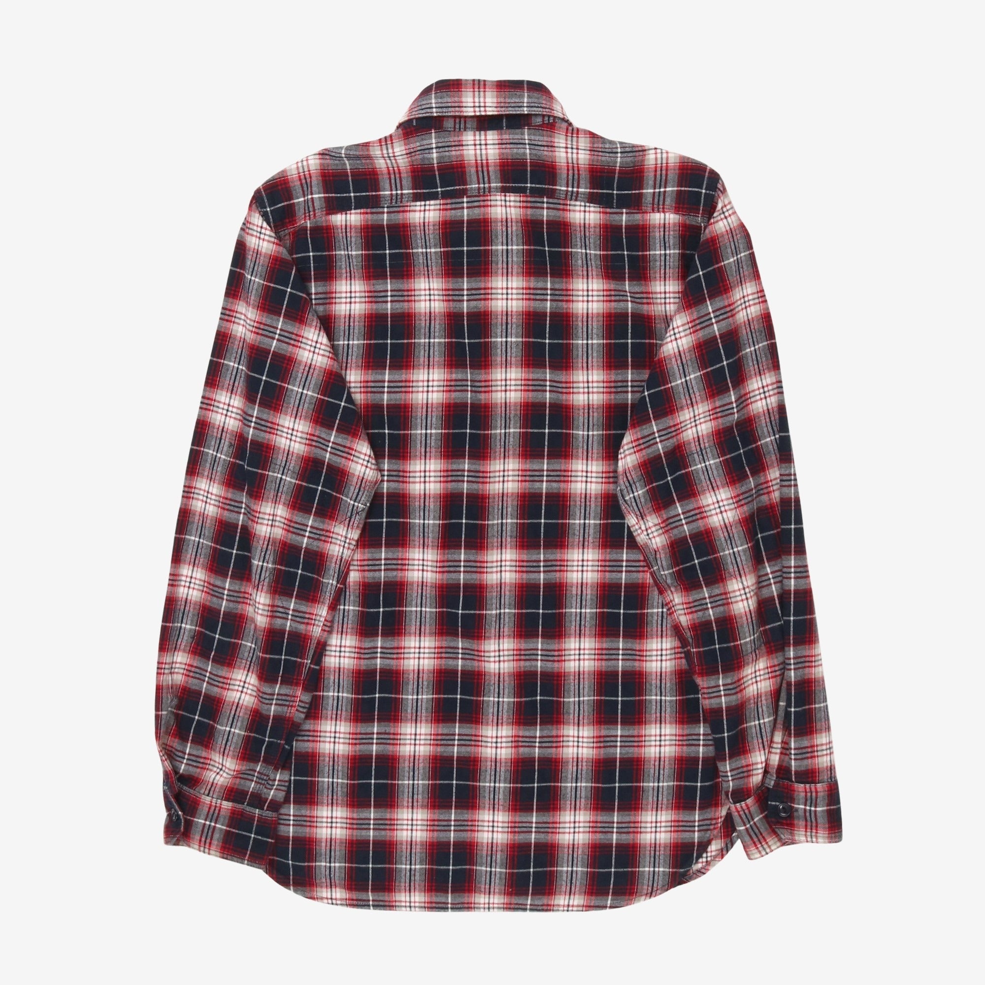 Plaid Flannel Work Shirt