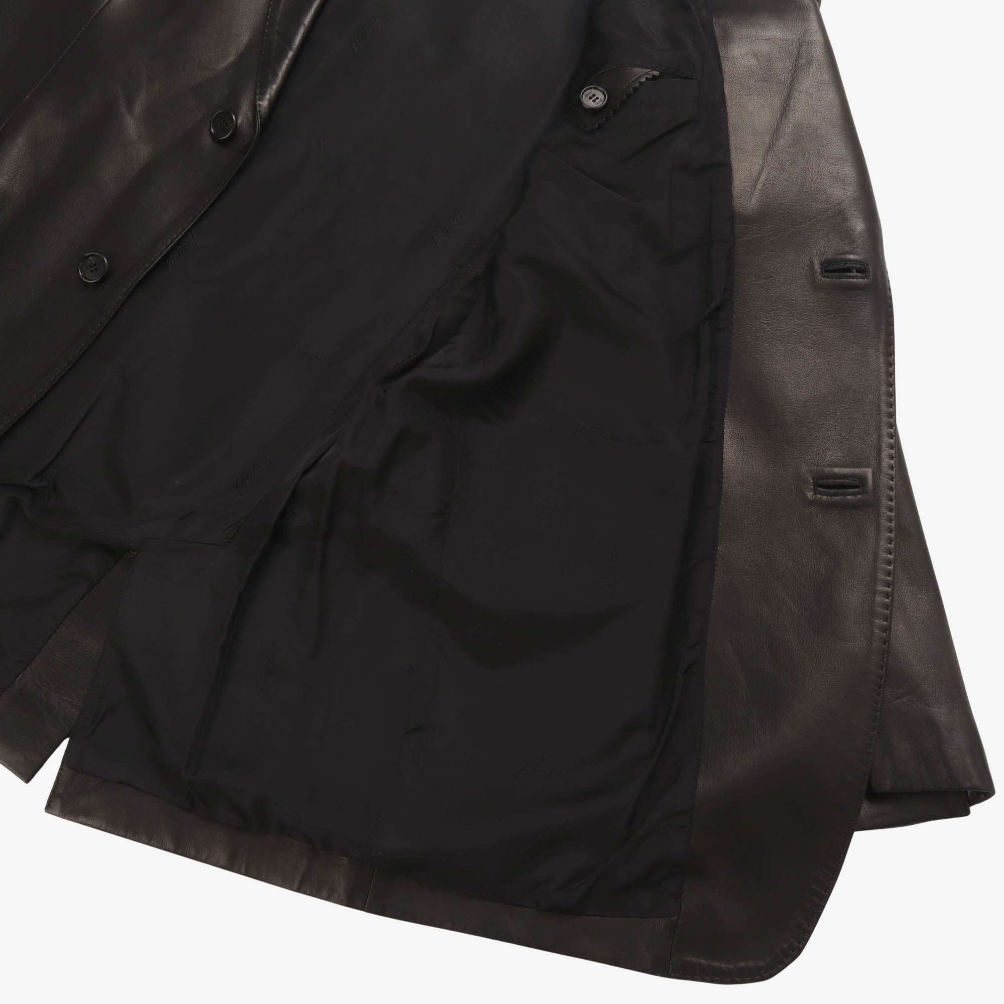 Monti Leather Blazer
