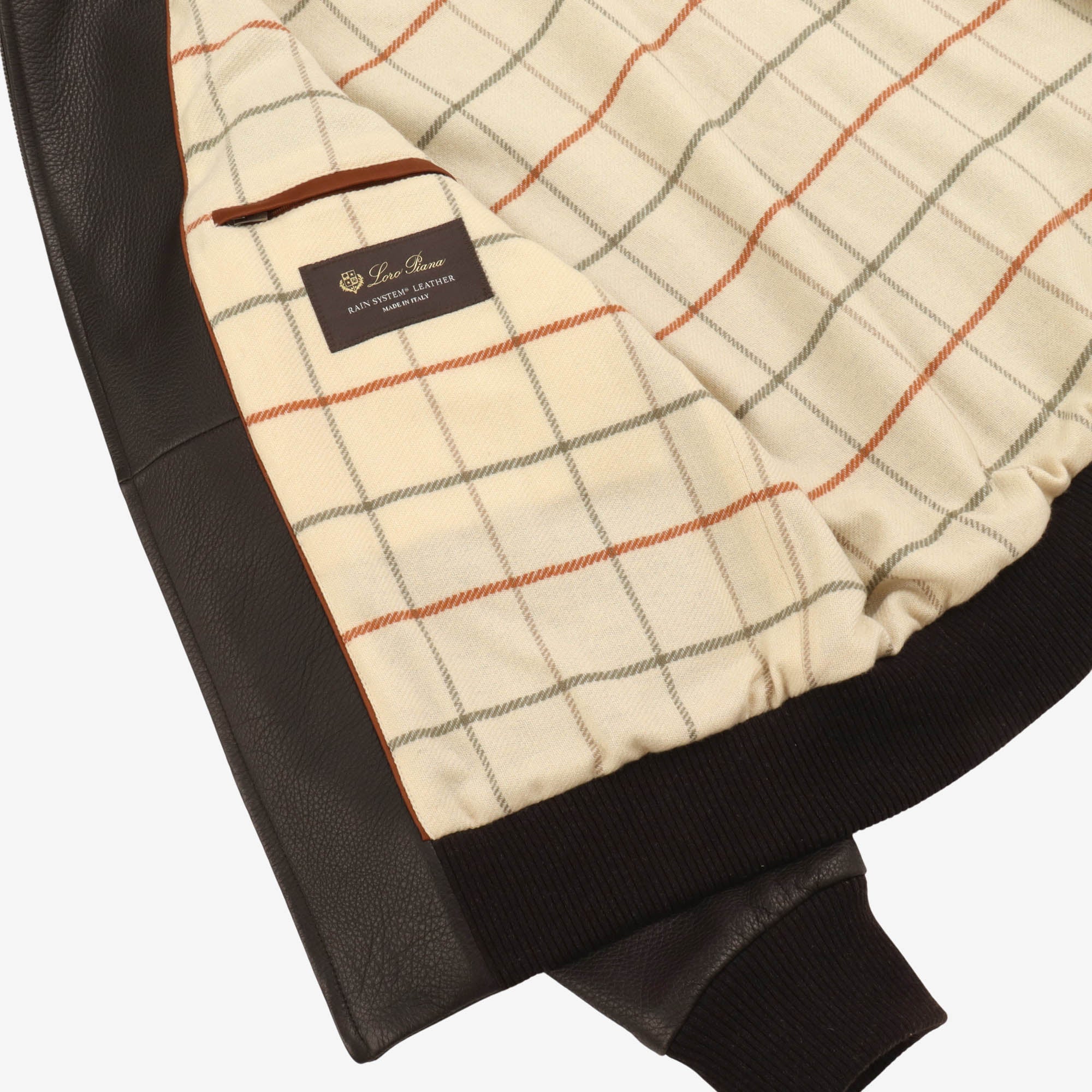 Peter Leather Bomber Jacket