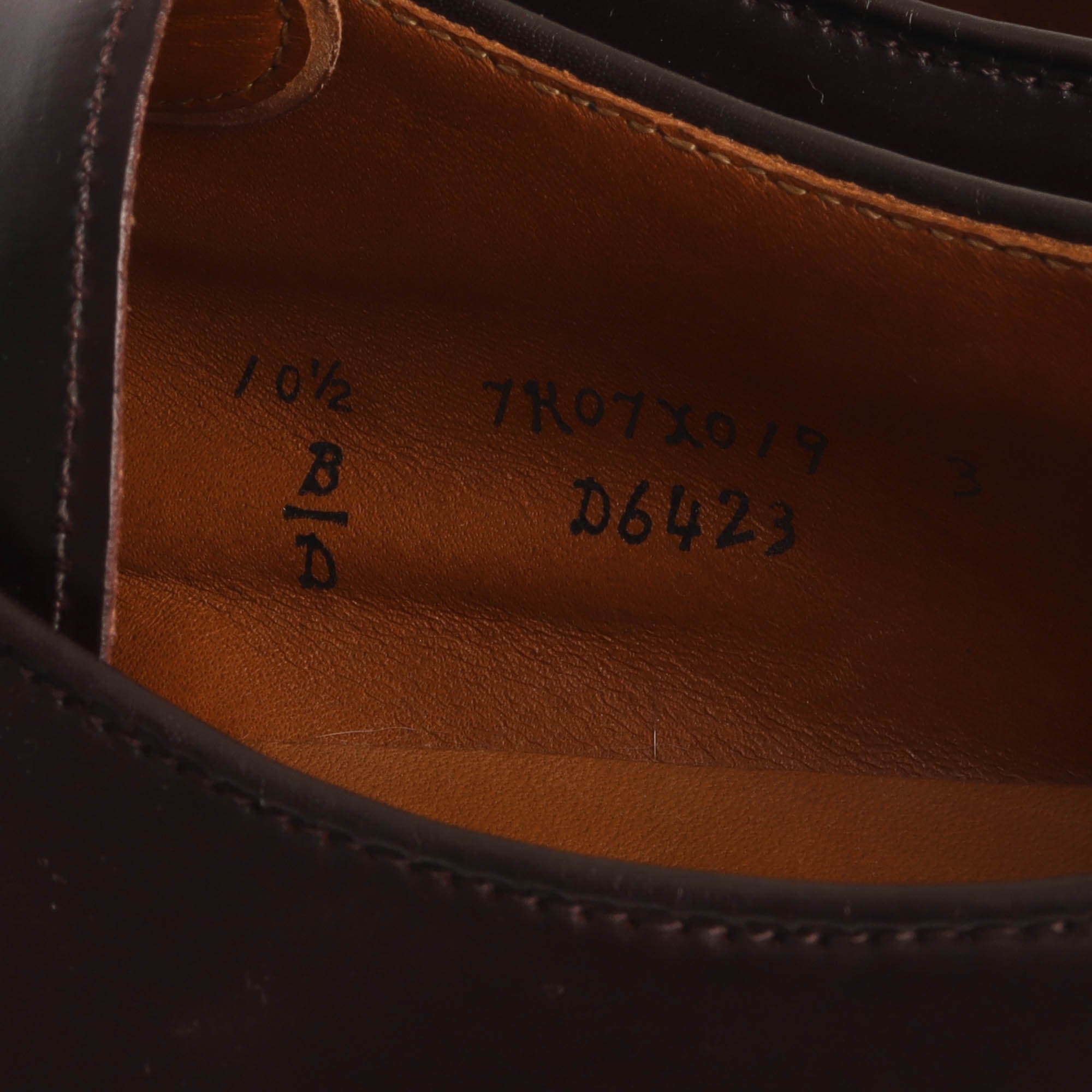 Cordovan Single Monk Strap