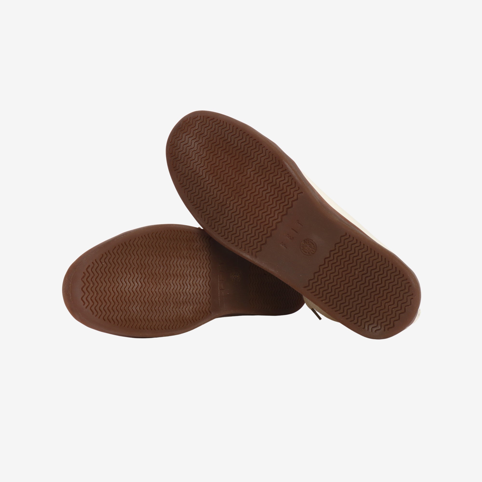 Latex Low Leather Sneakers