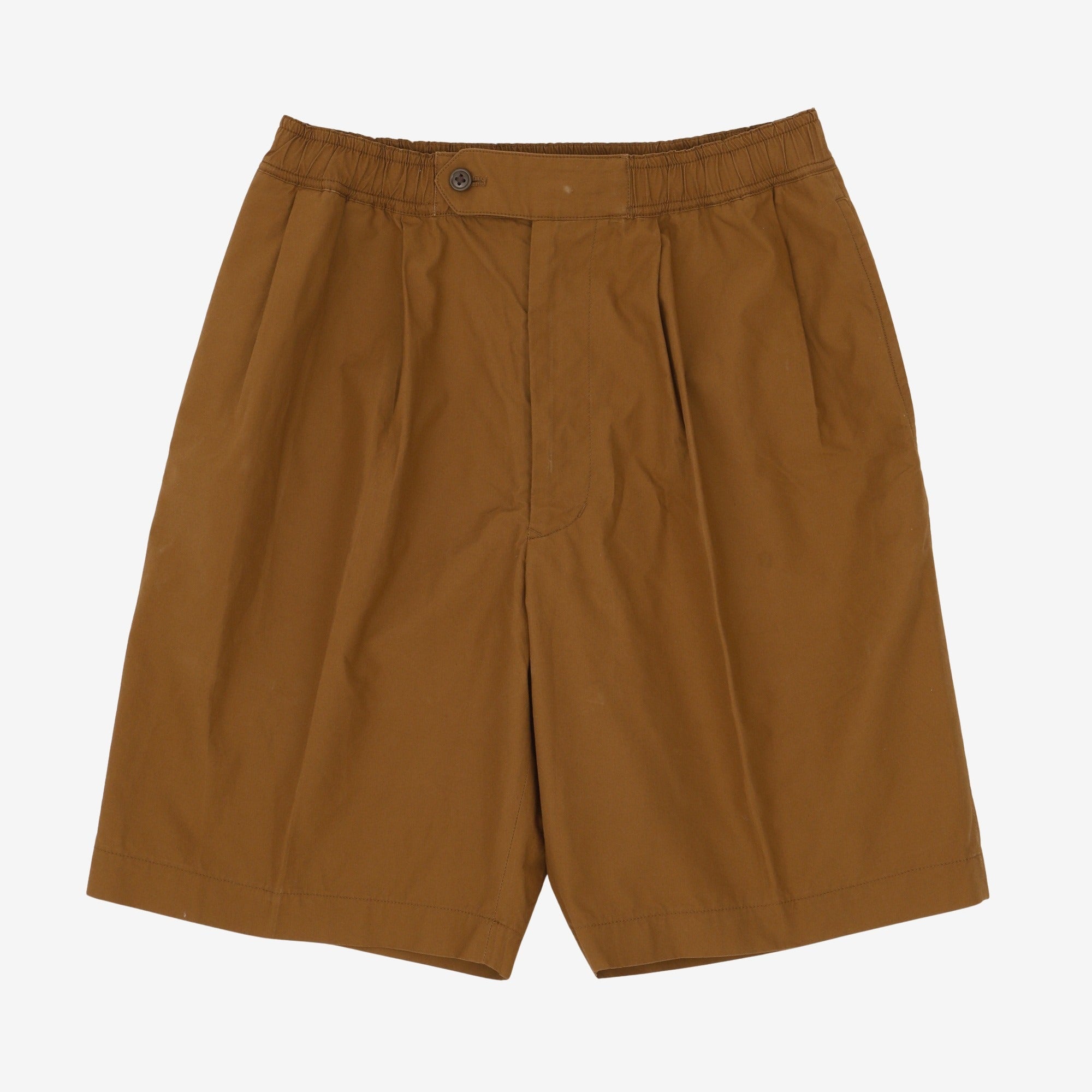 Pleated Shorts