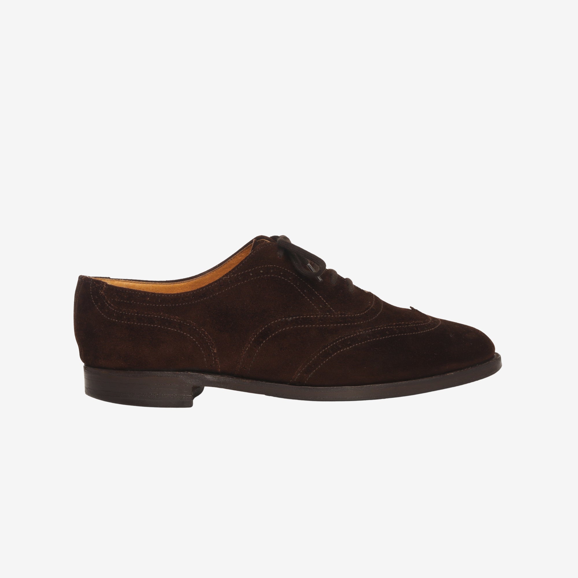 Euston Suede Brogue