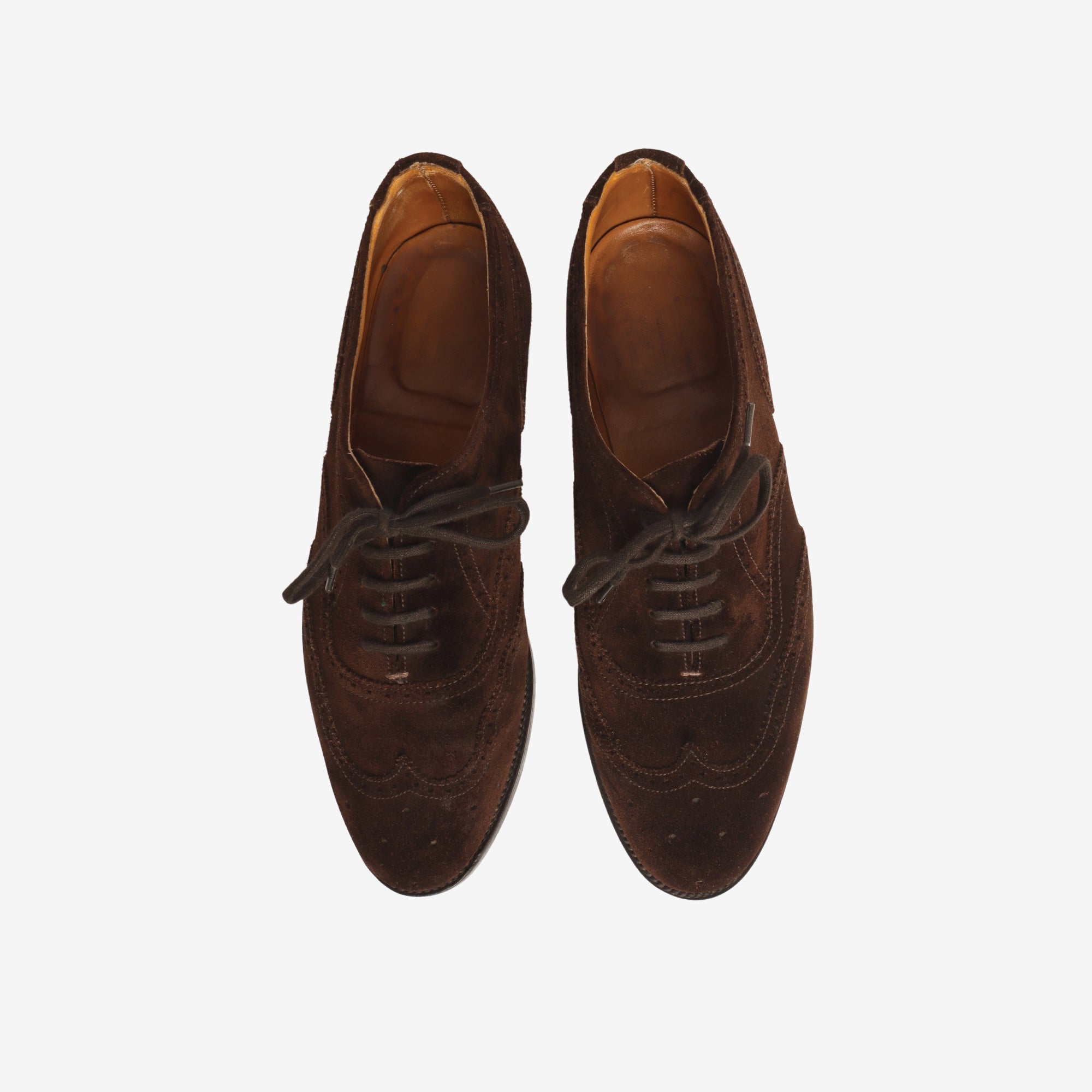 Euston Suede Brogue