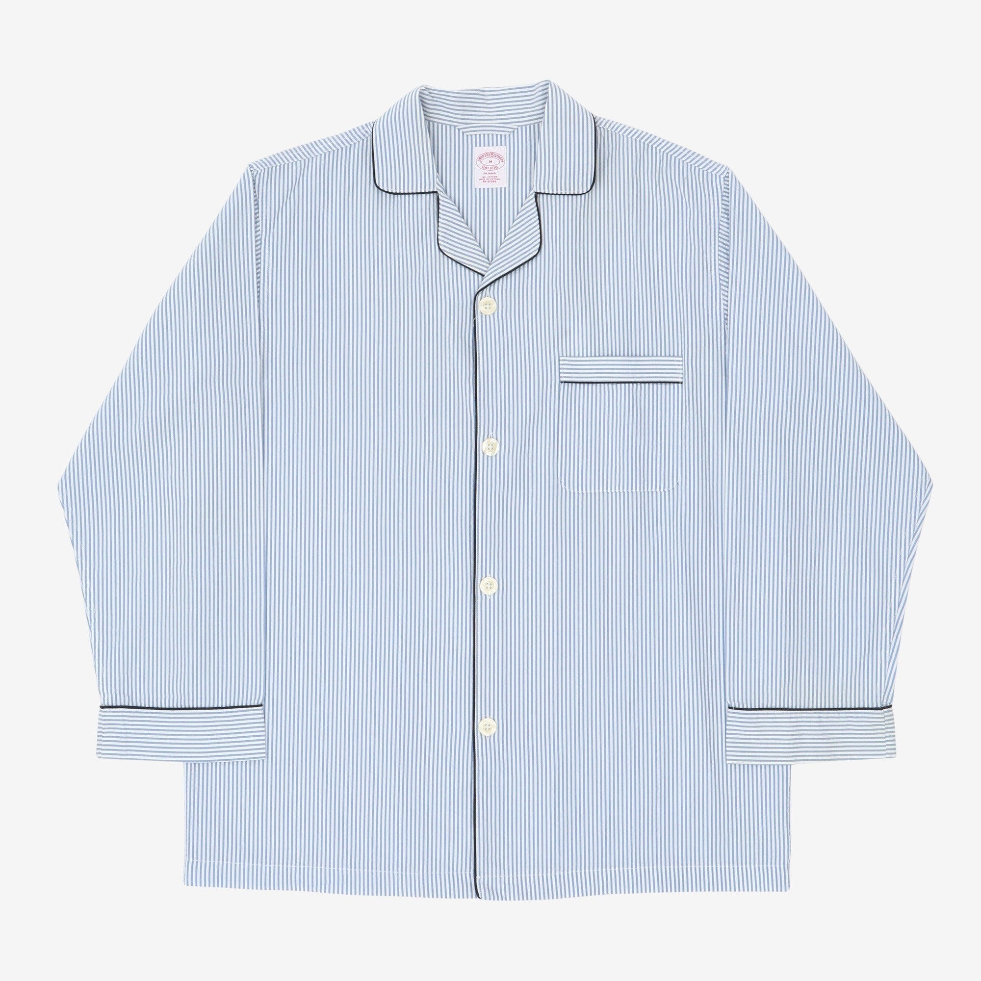 Seersucker Striped Pajamas