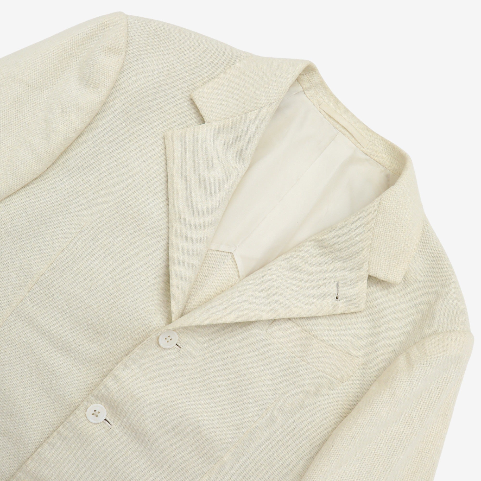 Bespoke Linen Canvas Blazer