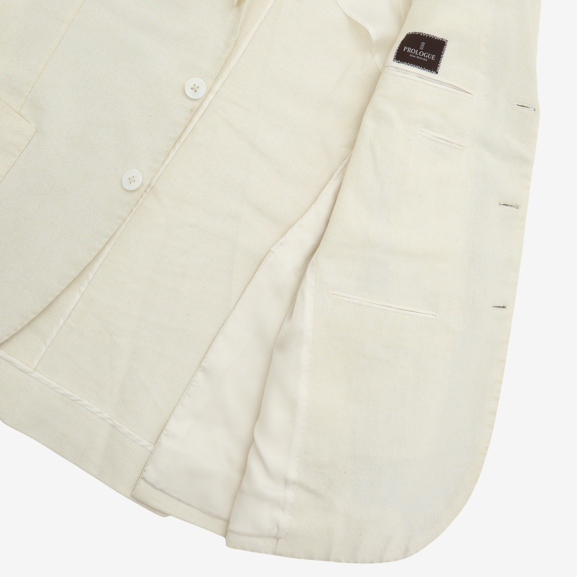 Bespoke Linen Canvas Blazer