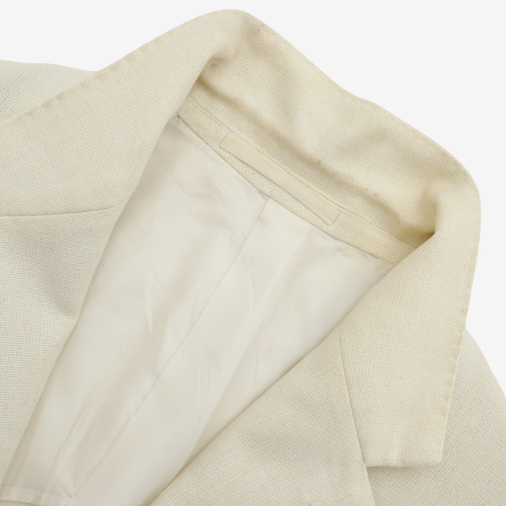 Bespoke Linen Canvas Blazer