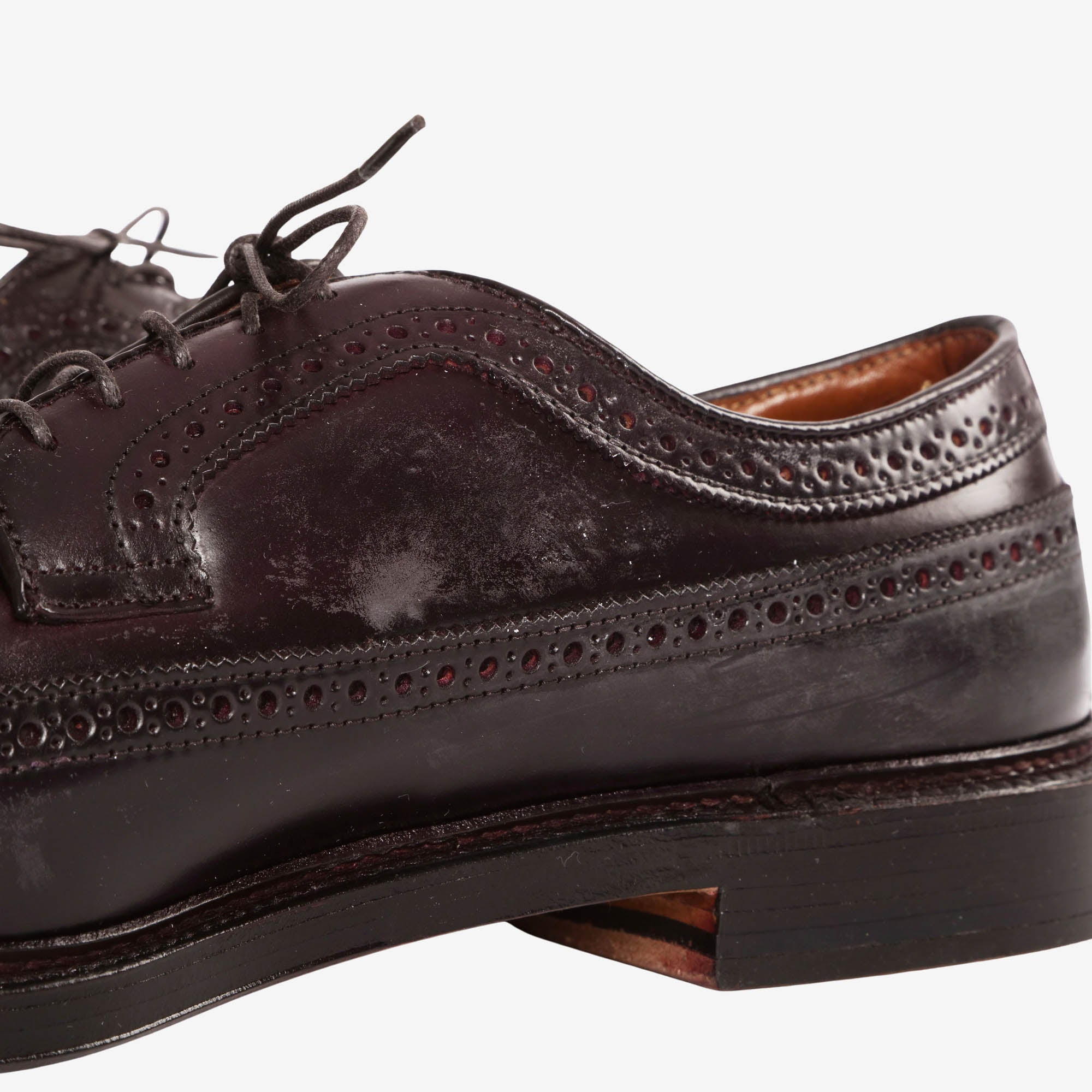975 Cordovan Long Wing Blucher (Drake's)