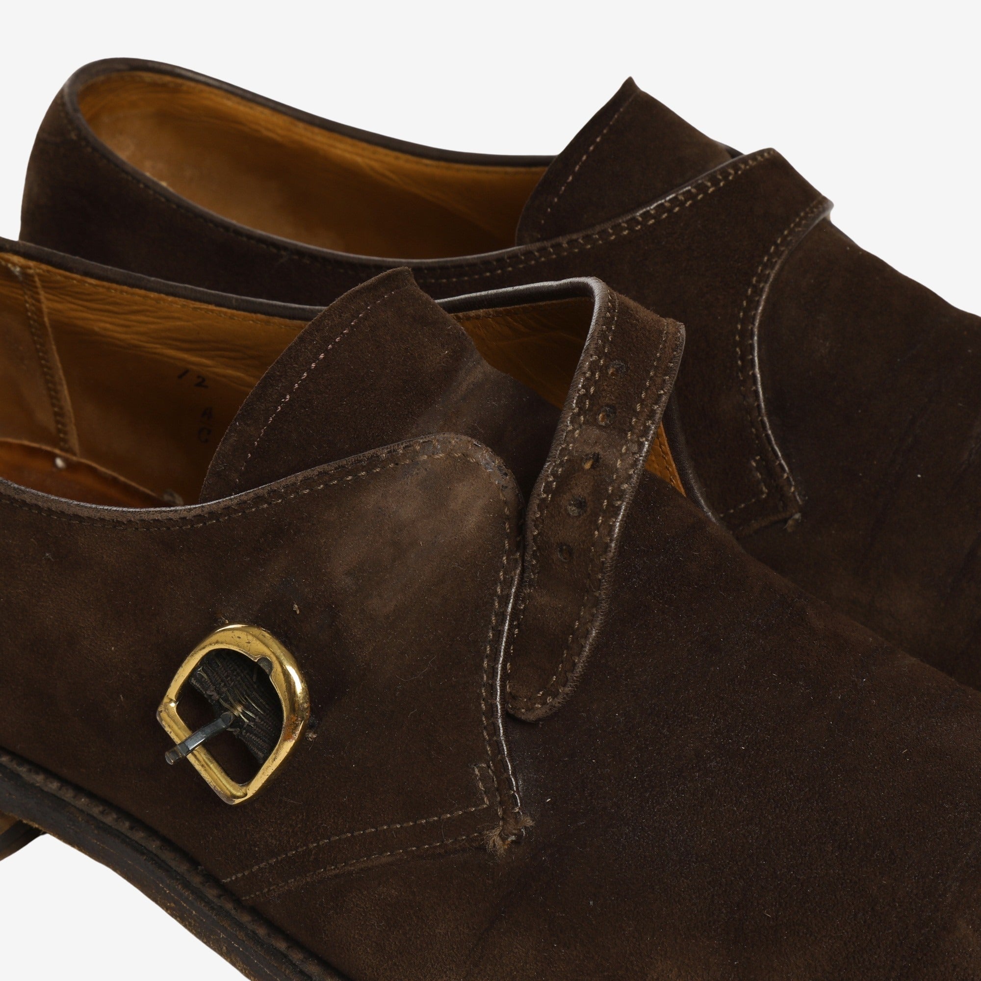 Plain Toe Monk Strap