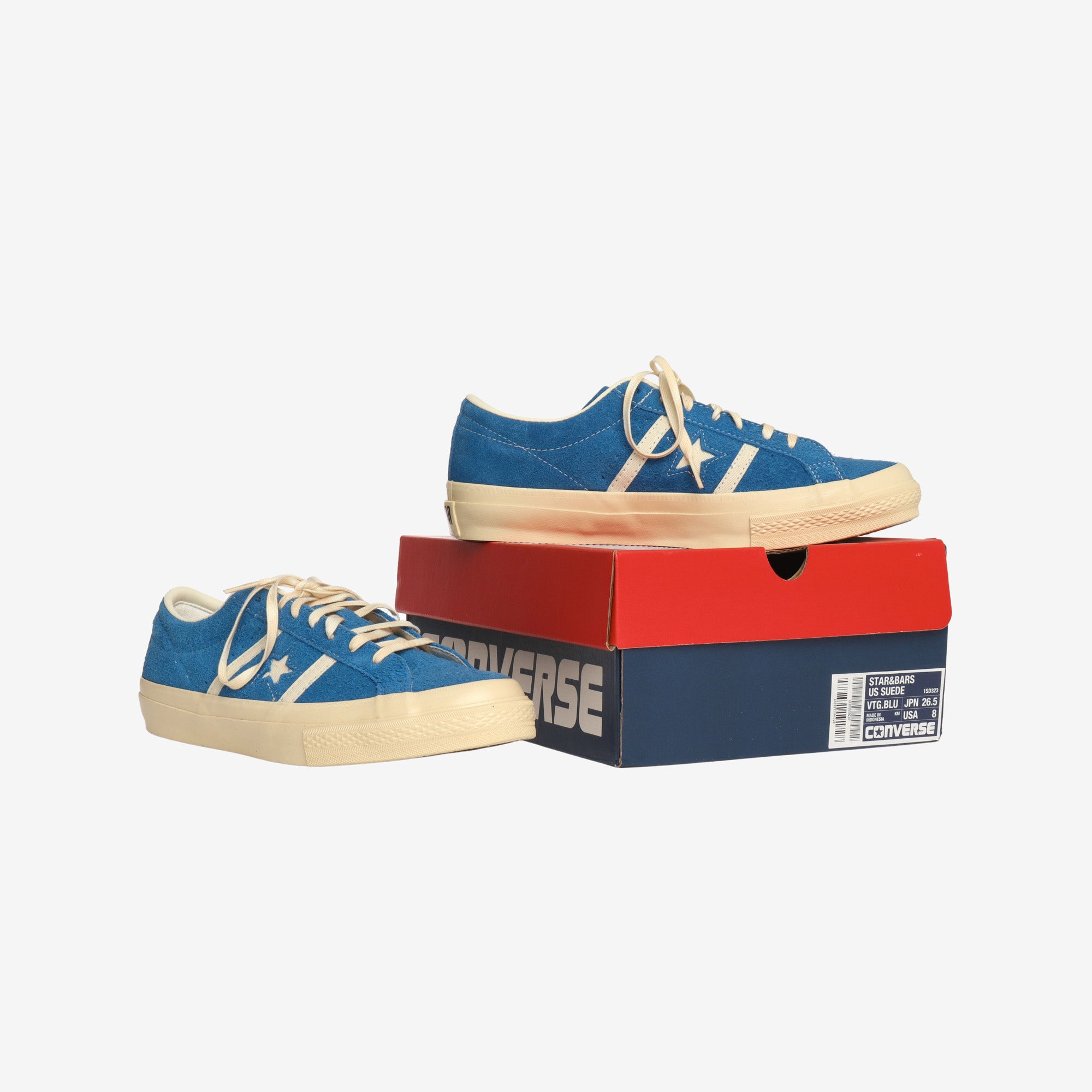Star & Bars Suede Sneakers