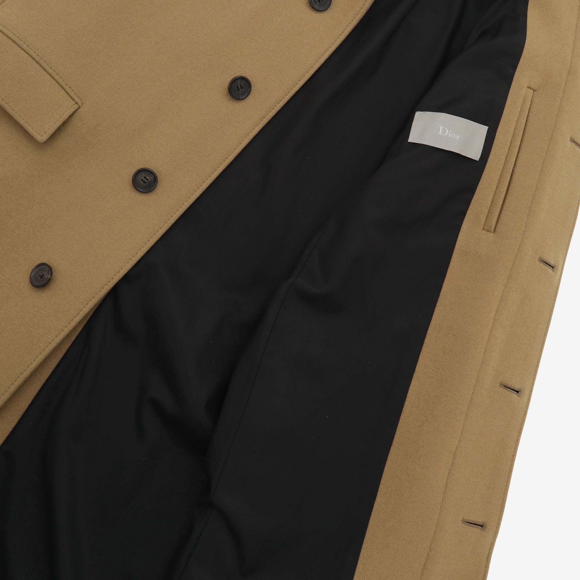 Homme Camel Coat