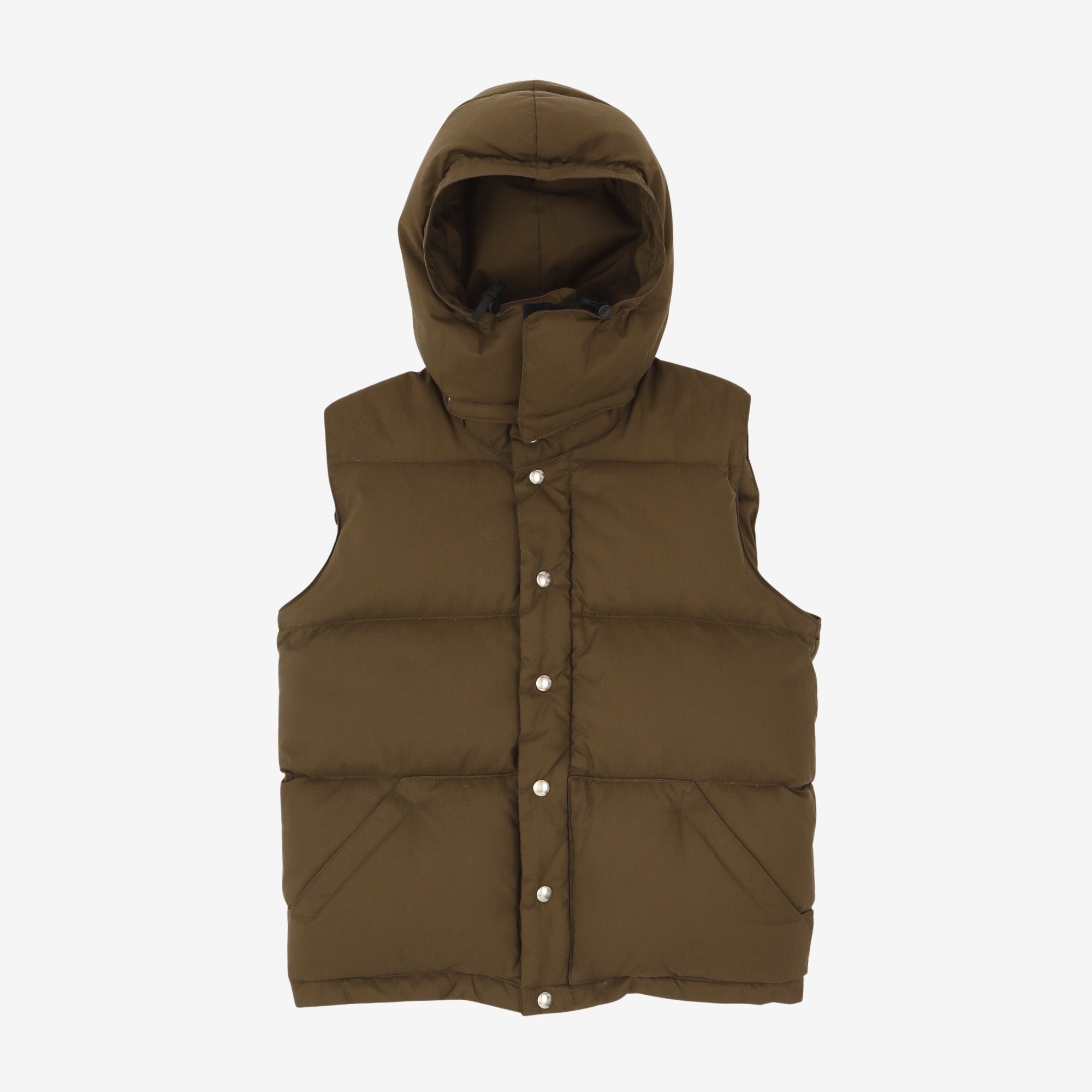 Hooded Italian Down Vest